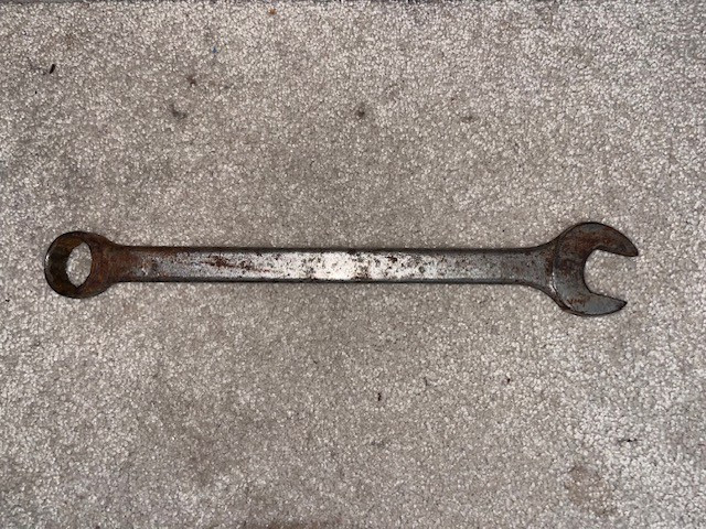 Herbrand 70036 1-1/8 In SAE Combination Wrench 12 Point Vintage 1-1/8”