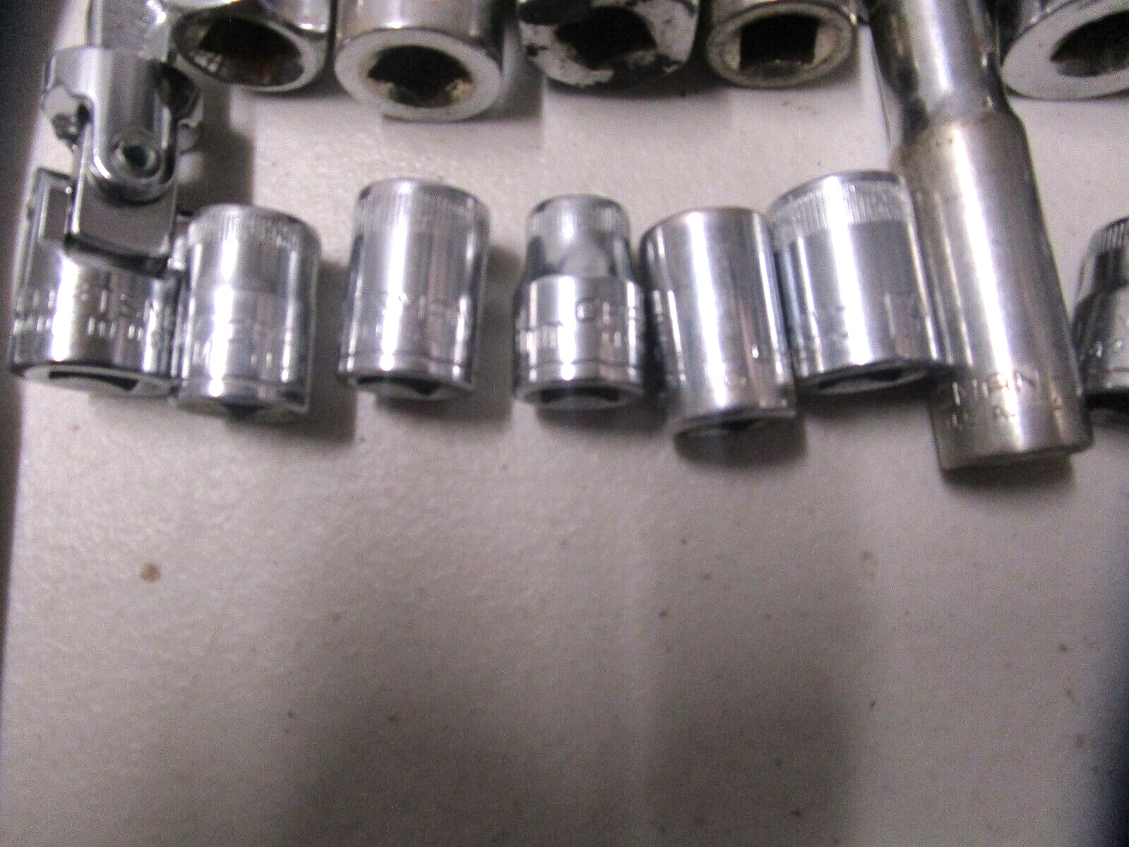 Craftsman Ratchet V 13785 Quick Release 3/8 Extension 17 Piece Lot