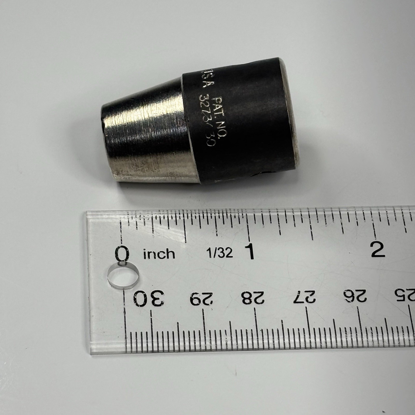 Snap On IMM100 1/2 Dr 6Pt Metric 10mm Flank Dr Shallow Impact Socket USA VTG VGC
