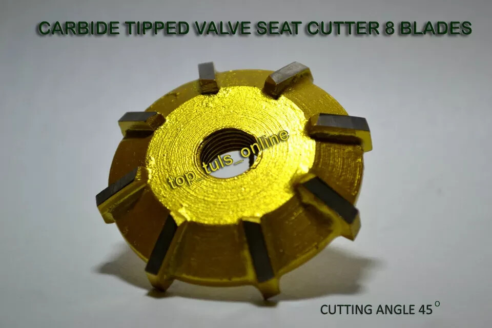 Valve set Restoration Kit Carbide Heads + HSS Reamers Combination 2 Angles Cut