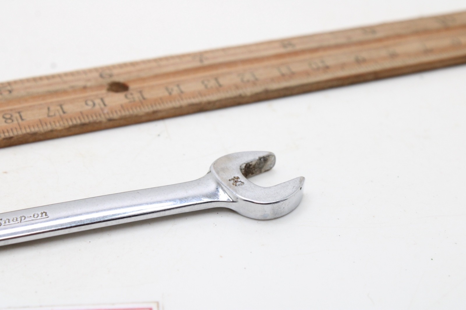 Snap-on Tools VOM810 8mm x 10mm Metric Double Open End Wrench 4.5″ USA