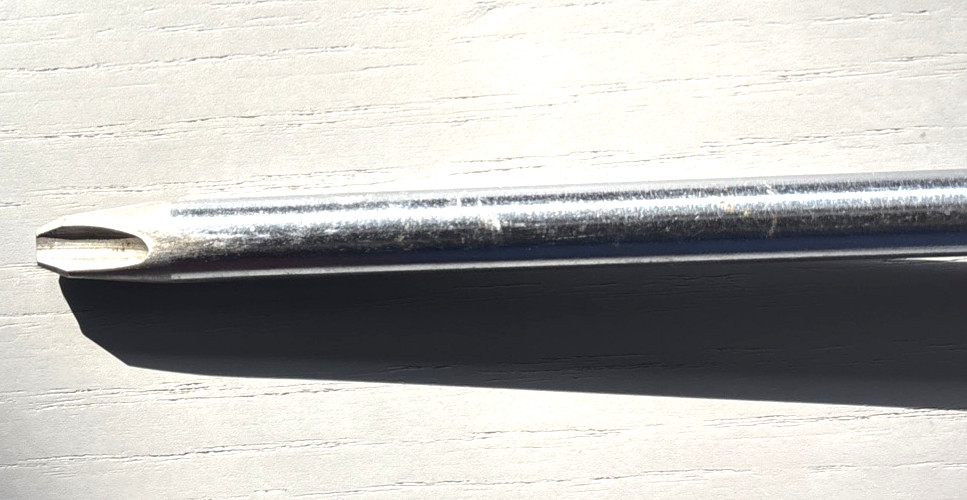 Snap-on #SSDP64 #4 Phillips Head Screwdriver Black Hard Handle 10.5″ USA Made