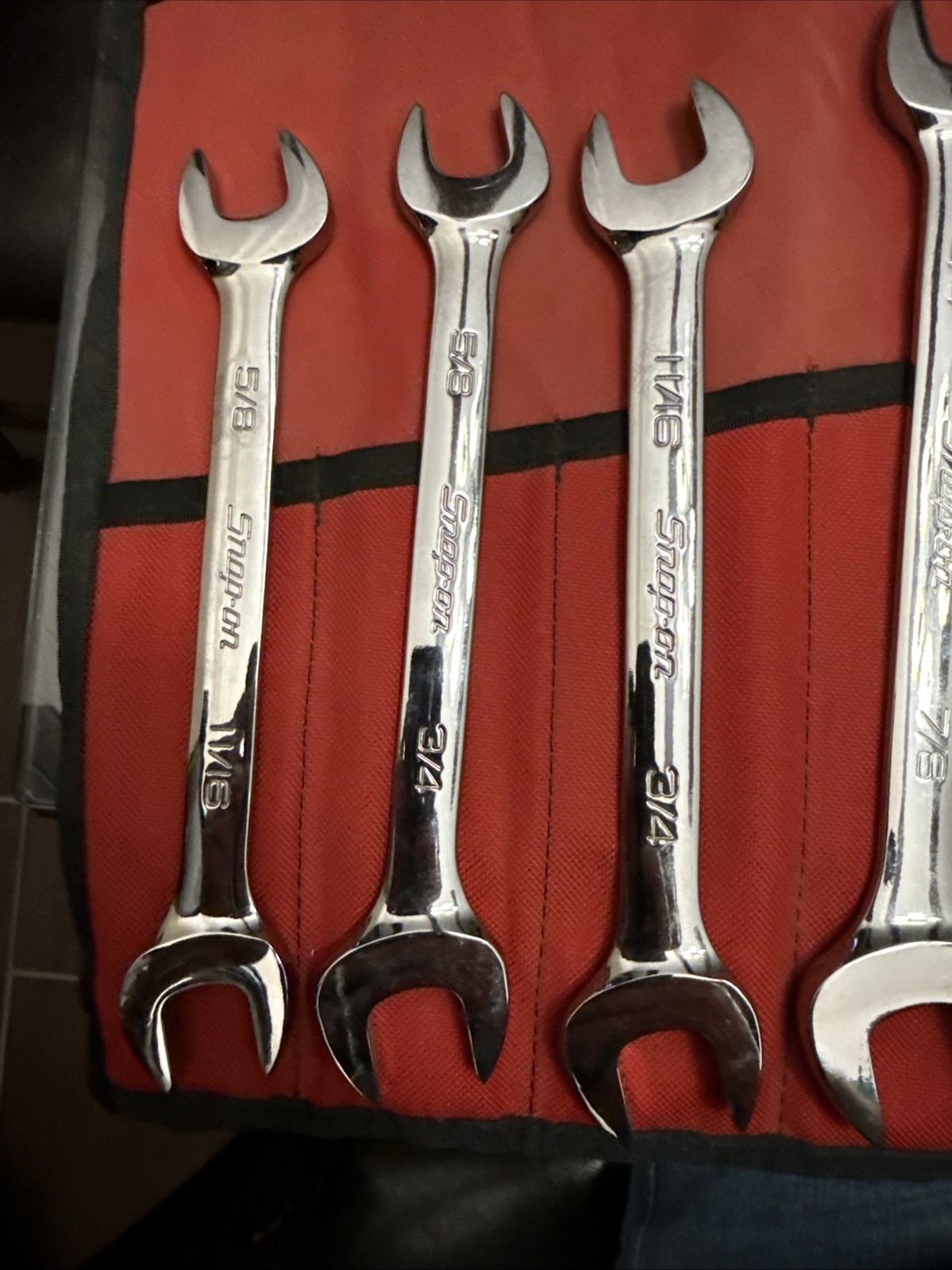 Snap On Double Open End Wrench Set, Big Set, 5/16 – 1 5/8 Pre Owned Great Shape