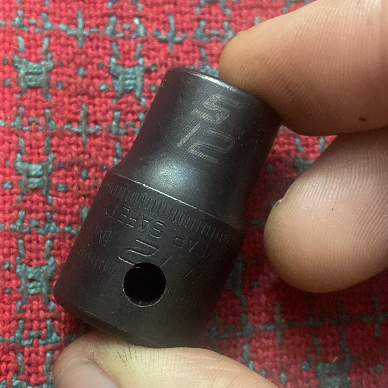 SNAP ON TOOLS IMML120 12mm Impact Socket, 1/2″ Drive, 6 Point Excellent 🇺🇸