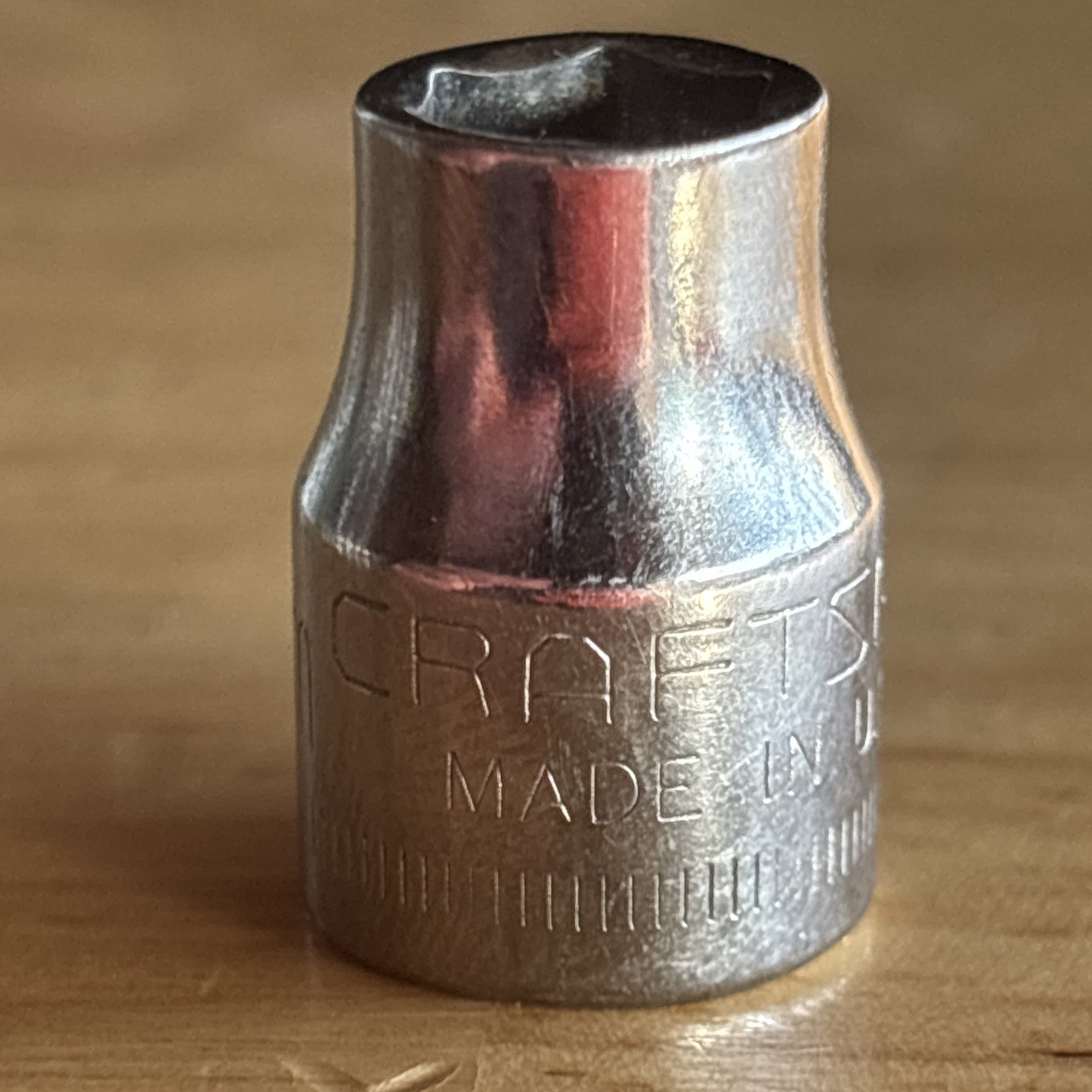 Craftsman 9mm Shallow Socket 3/8″ Drive 6 Point G Series 43541 USA