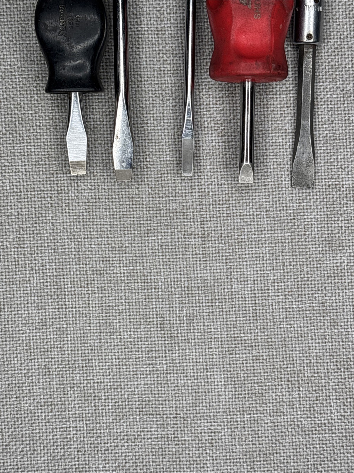 SNAP ON Tools Screwdrivers Used Mixed Lot – Flat Slotted Philips Stubby