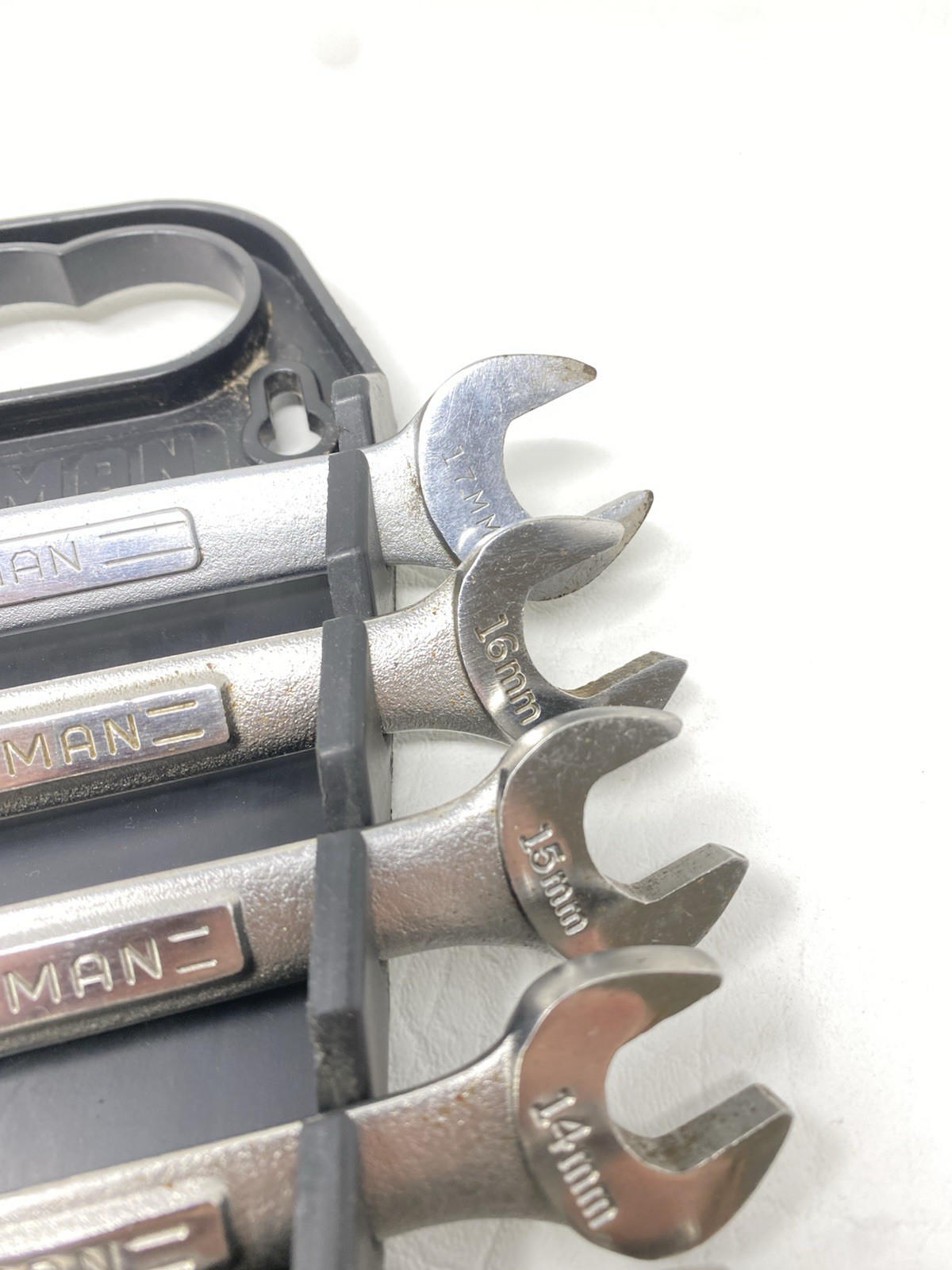 Vintage Craftsman USA Made Metric Combination Wrench Set 8pc Set 10-17mm Clean!