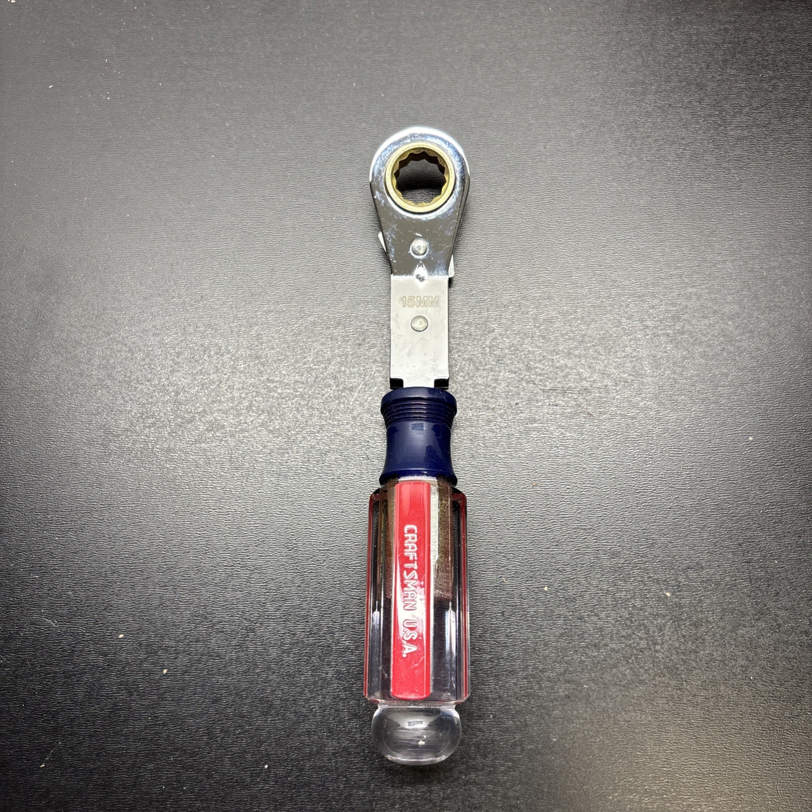 Craftsman USA 15mm Hard Handle Ratcheting 6 point Wrench