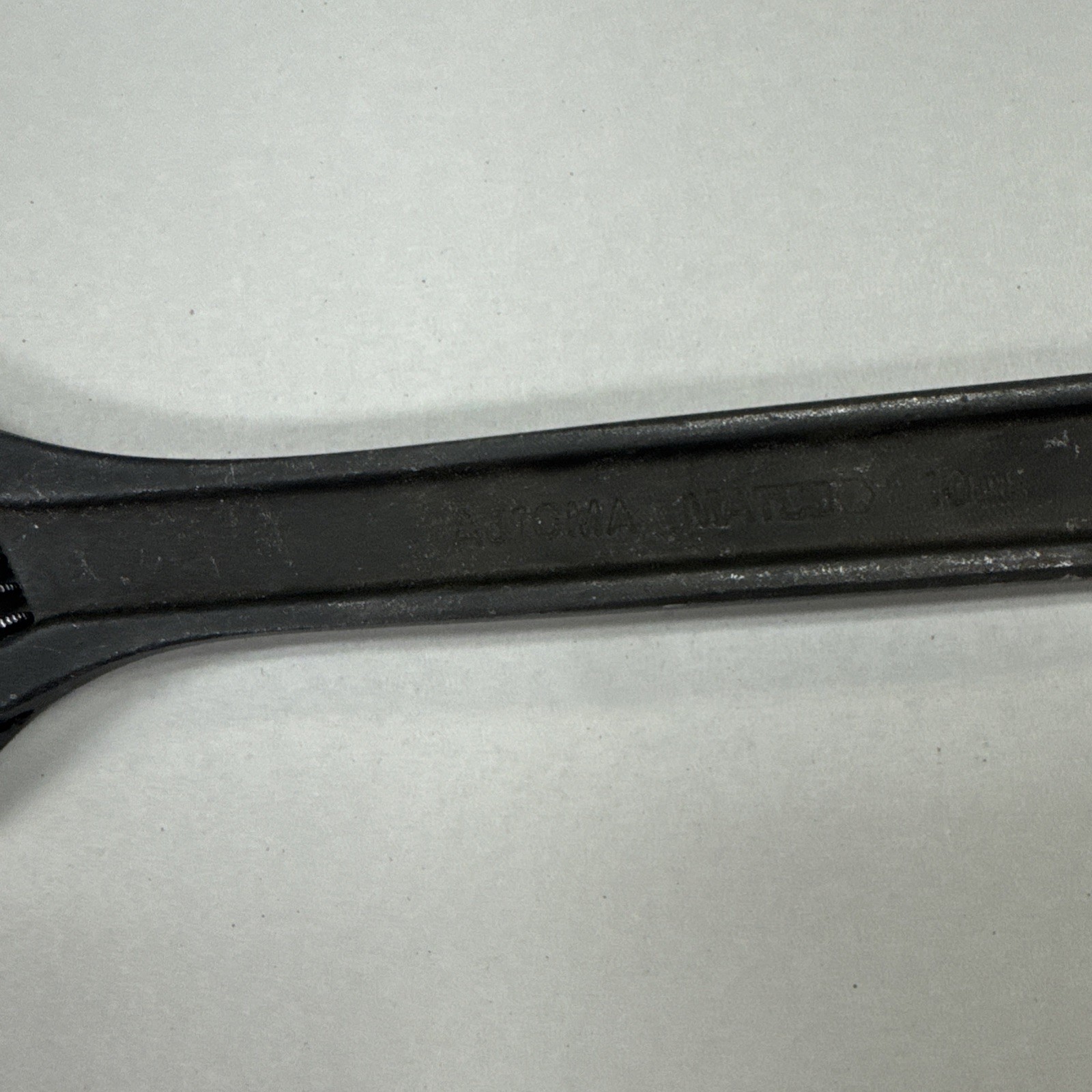 Matco Tools AJ10NA 10” Adjustable Wrench Industrial Finish