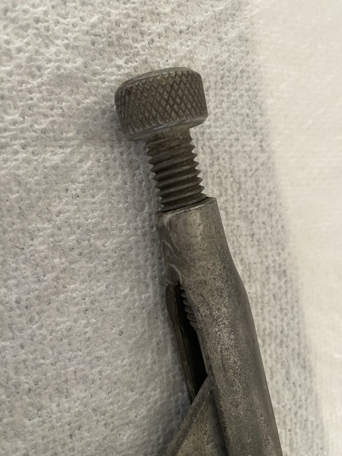 Vintage KNU-VISE USA VW-10 Locking 9 In Vise Grip Pliers VW10 Knu Vise