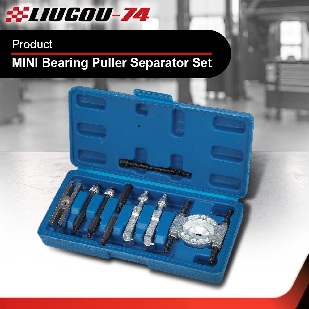 Bearing Puller Separator Set 30-50mm Pull Out Jaw Gear Pulley Removal Tool 9PCS
