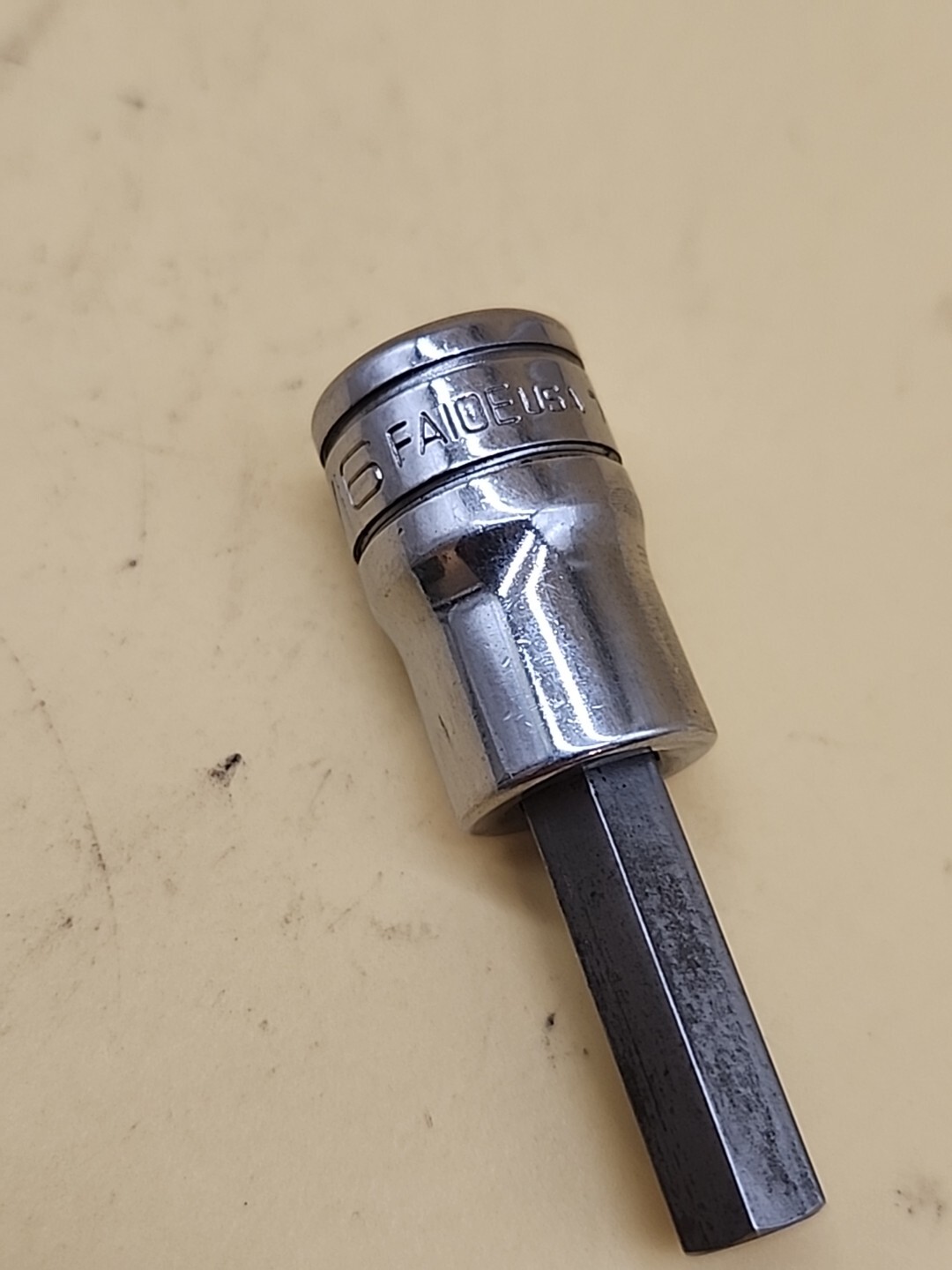 Snap-on Tools FA10E 5/16″ SAE 3/8″ Drive Hex Allen Bit Socket USA