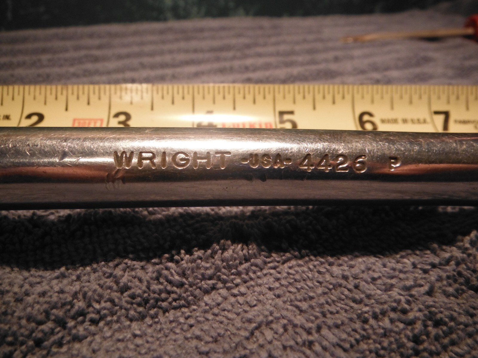 Vintage Wizard Forged in USA 1/2″ Drive Ratchet Model H2833 10in Long