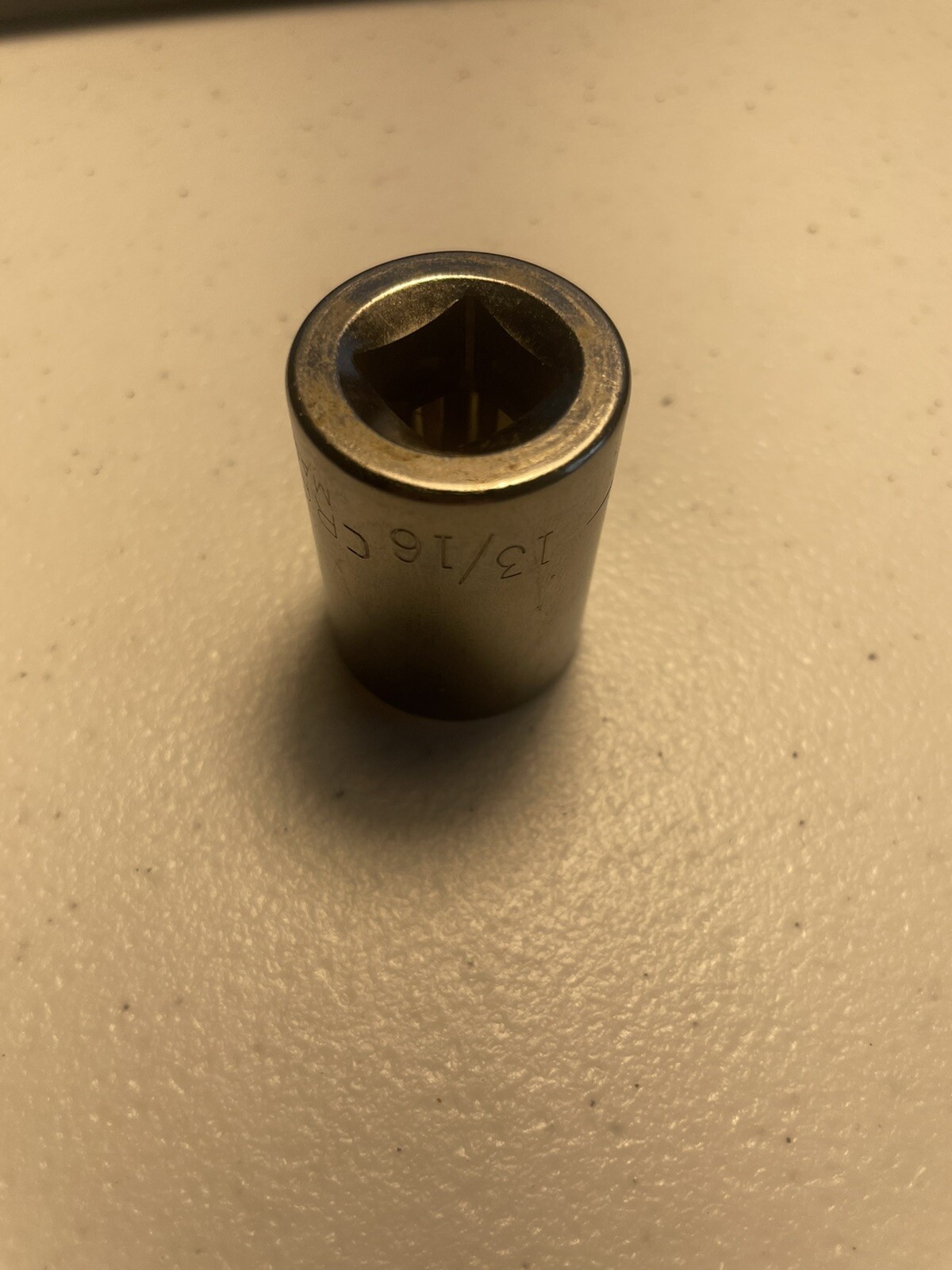 CRAFTSMAN 1/2-in Drive Standard (SAE) 13/16-in Shallow Socket (1-Piece)