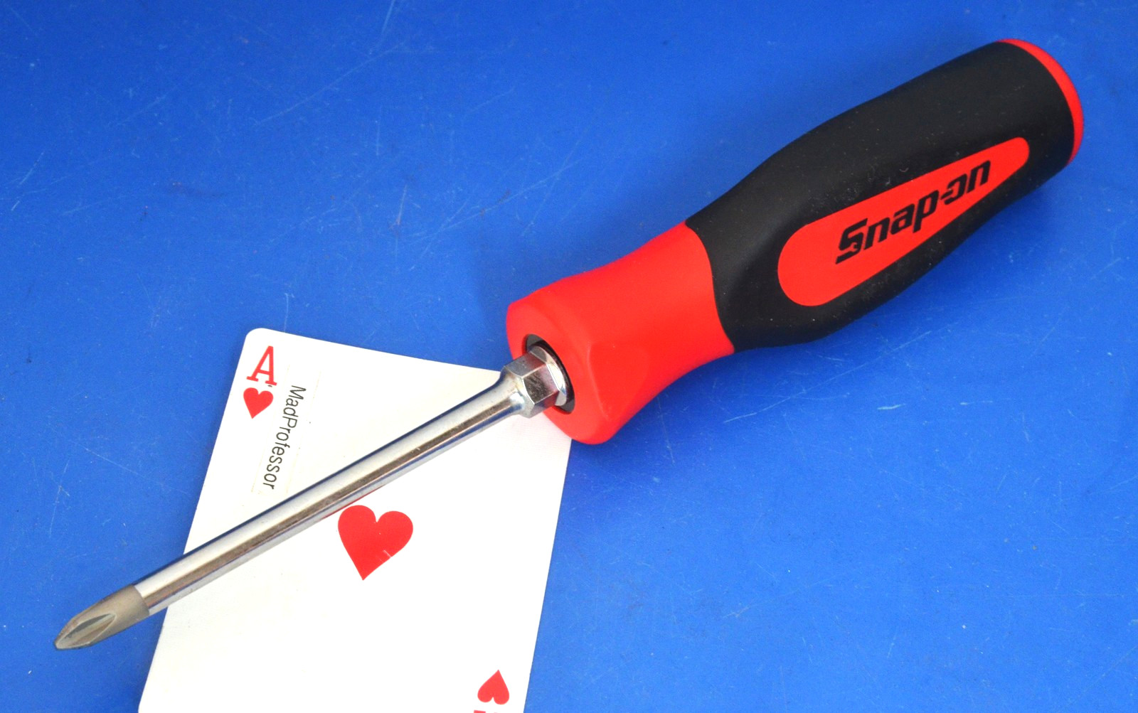 Snap-on USA #2 Phillips Head ACR Instinct Soft Grip 9″ Screwdriver SGDP42IRB NEW