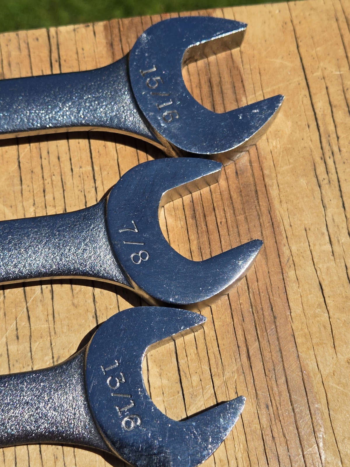 Vintage Craftsman VA USA 13pc SAE 6 Point Combination Wrench Set 1/4″-15/16″ EUC