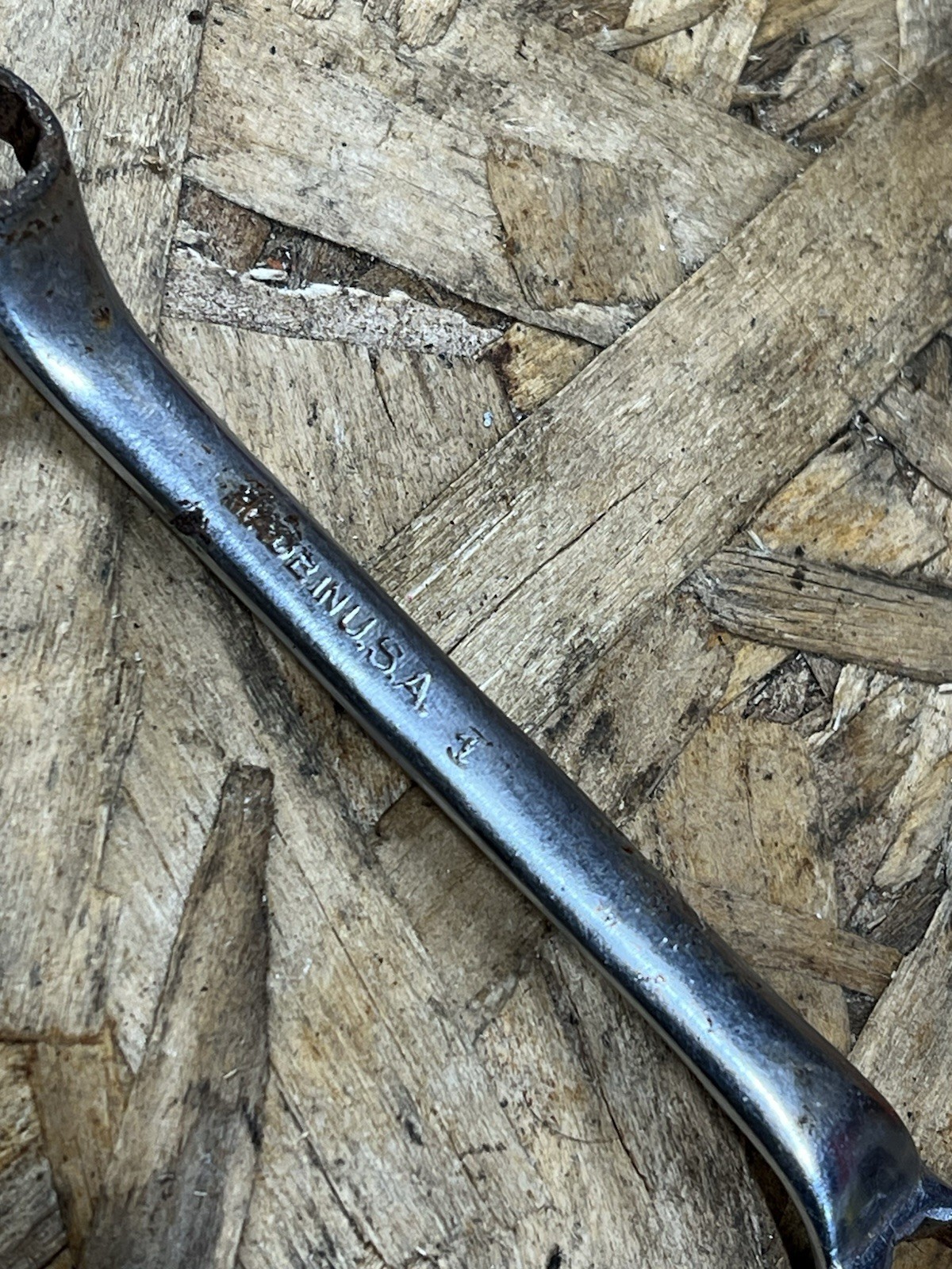 Blue point XS-1214 3/8-7/16 USA Double Box End Wrench Used