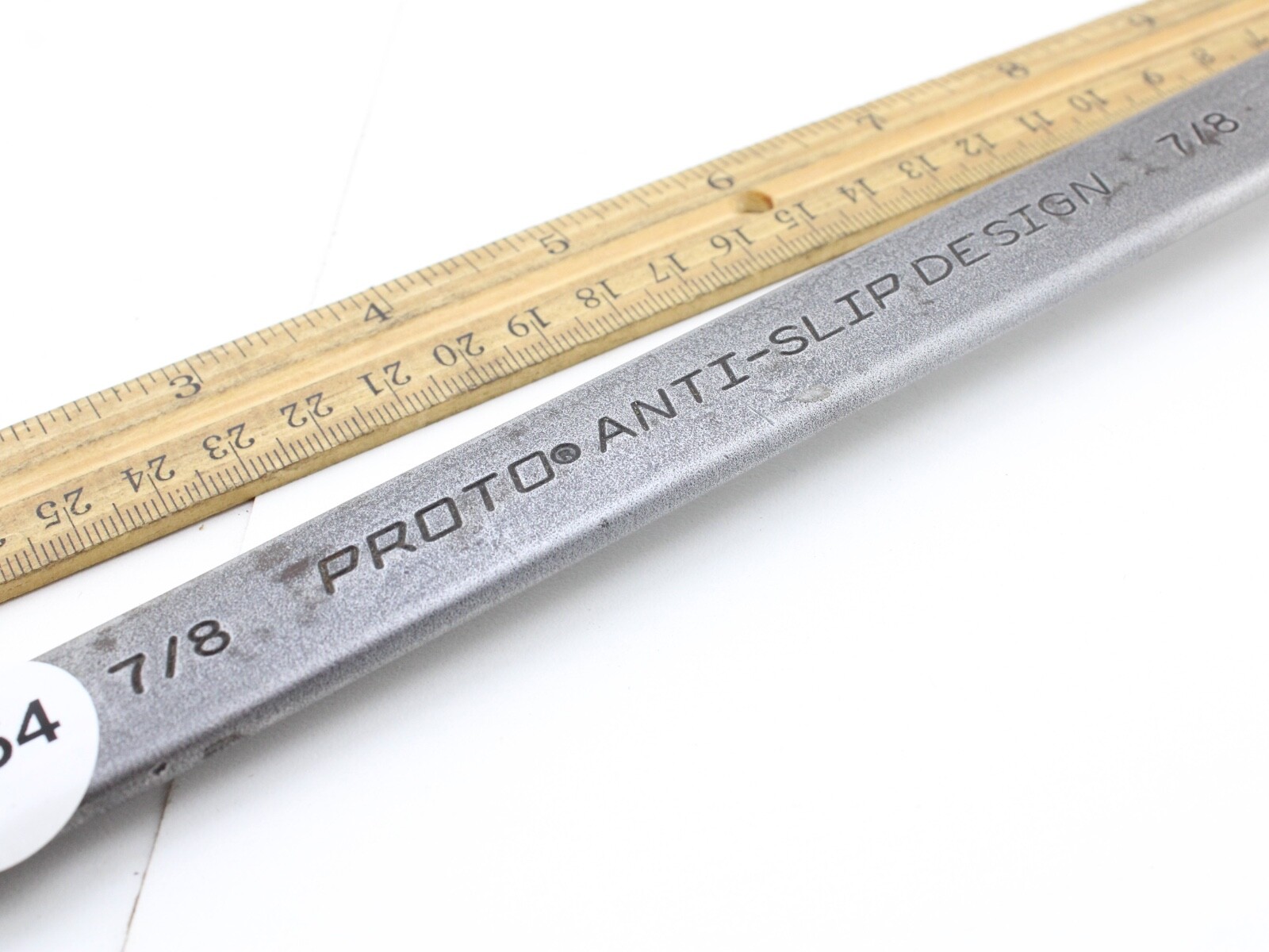 Proto 1228BASD 7/8″ 12 Point Anti-Slip Design SAE Chrome Combination Wrench USA