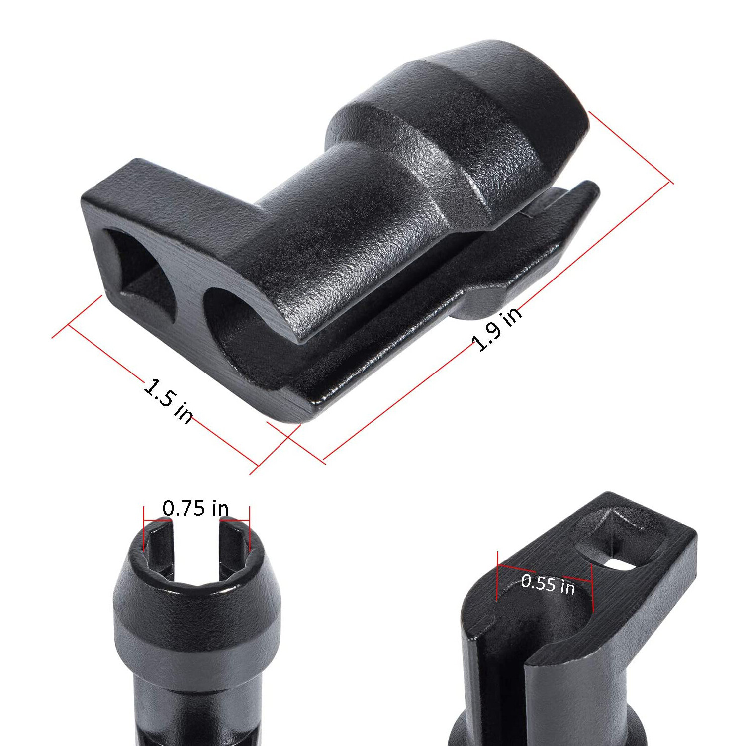 17mm 12 point Fuel Injector Socket Kits Sl11400 Fits for Ford Power Stroke 6.7L