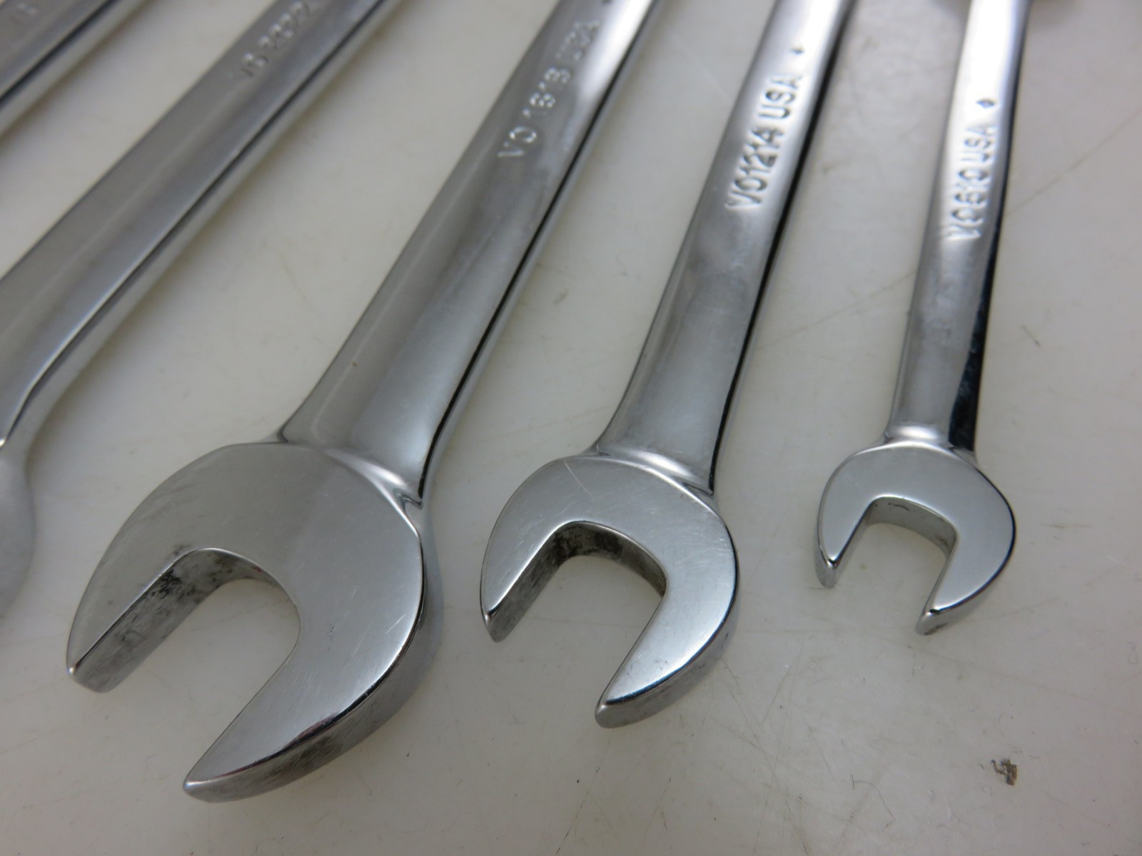Snap-On VO Series Open End Wrench Set 6pc 1/4″-15/16″ Vintage Logo