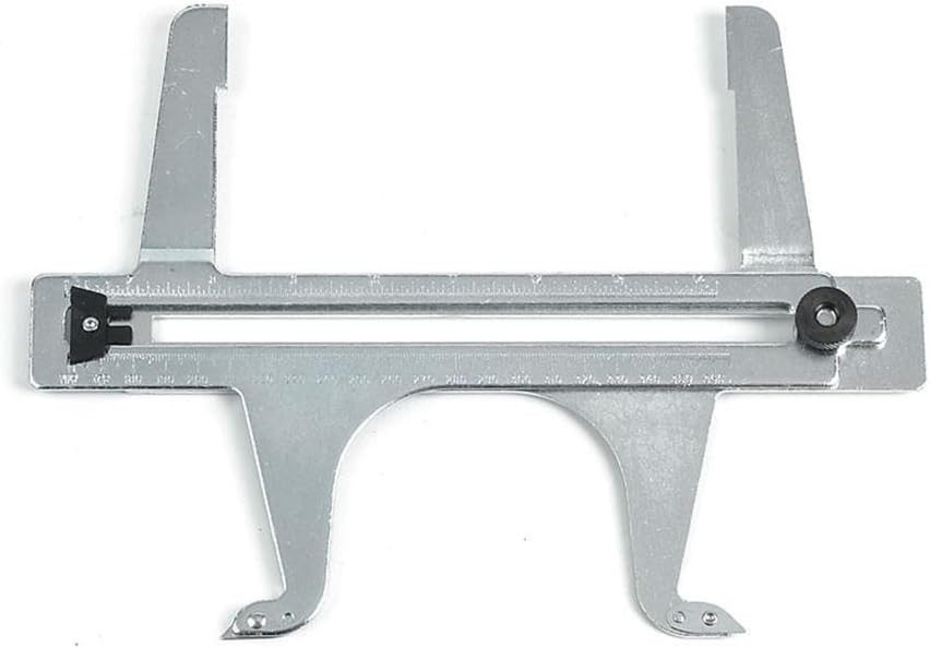 Heavy Duty Brake Reset Gauge 3377 Alloy Steel 6.5-14.25″ Lockable Knurled Knob