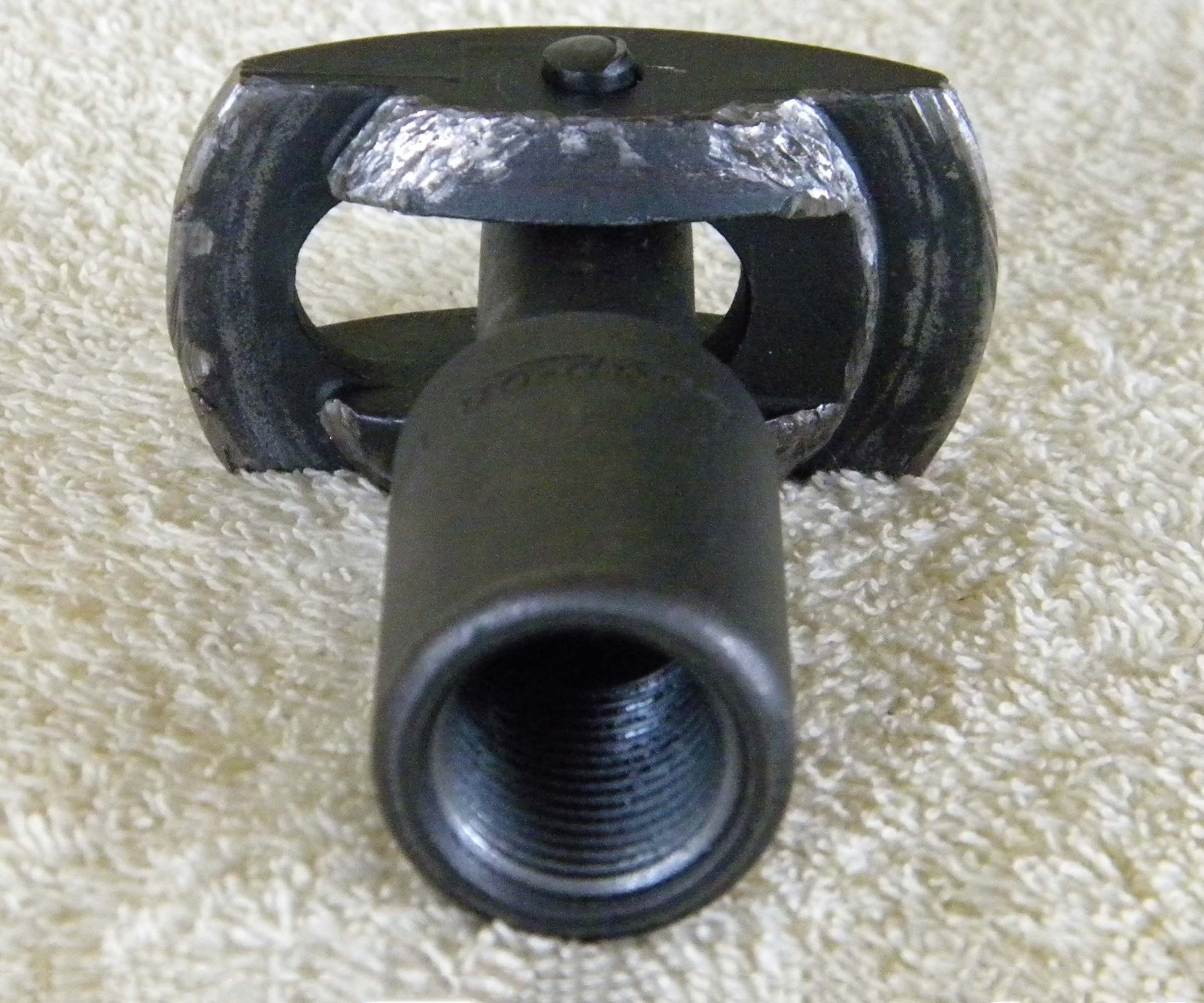 Vintage Snap-On USA CJ128A Slide Hammer Axle Puller Bearing Adapter Black Oxide