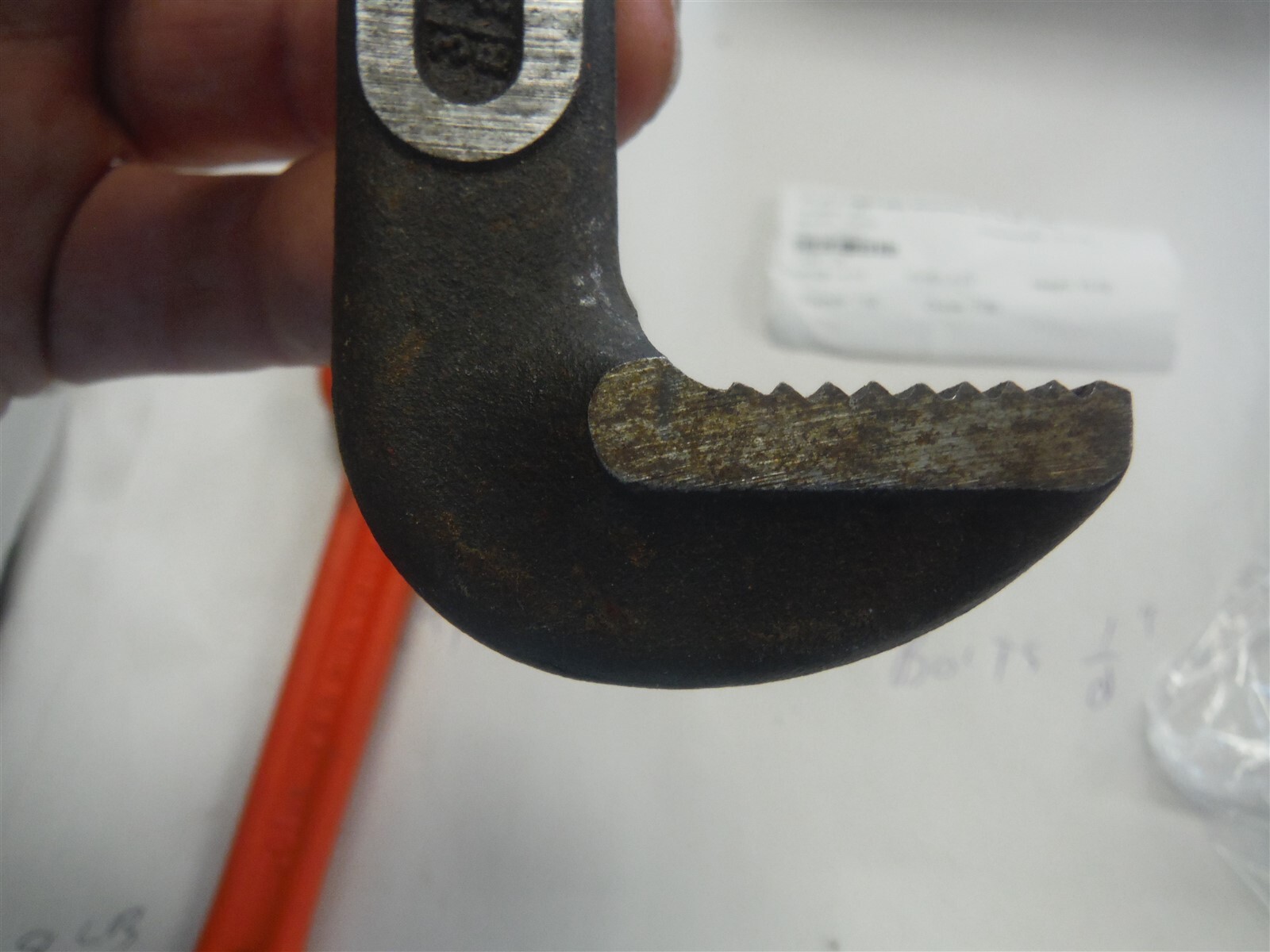 Lot of 2 ridgid pipe wrenches 14″ & 10″ *T02