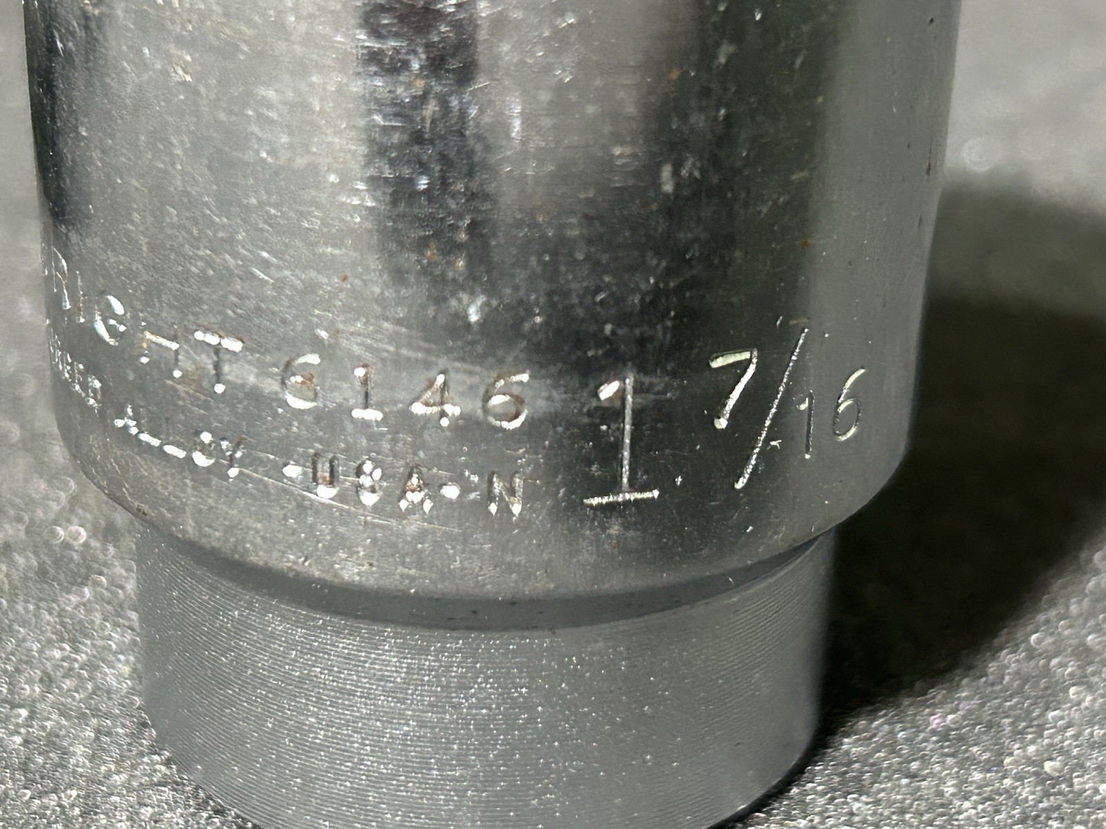 Lot of 3 WRIGHT 3/4″ Drive 12 Pt Sockets – 6156 1-3/4″ 6146 1 7/16” 6140 1 1/4”