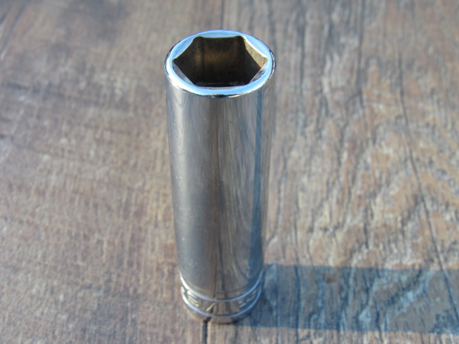 SNAP ON TS221 11/16″ 1/2″ DRIVE SAE 6 POINT DEEP CHROME SOCKET SHIPS FREE 11/16