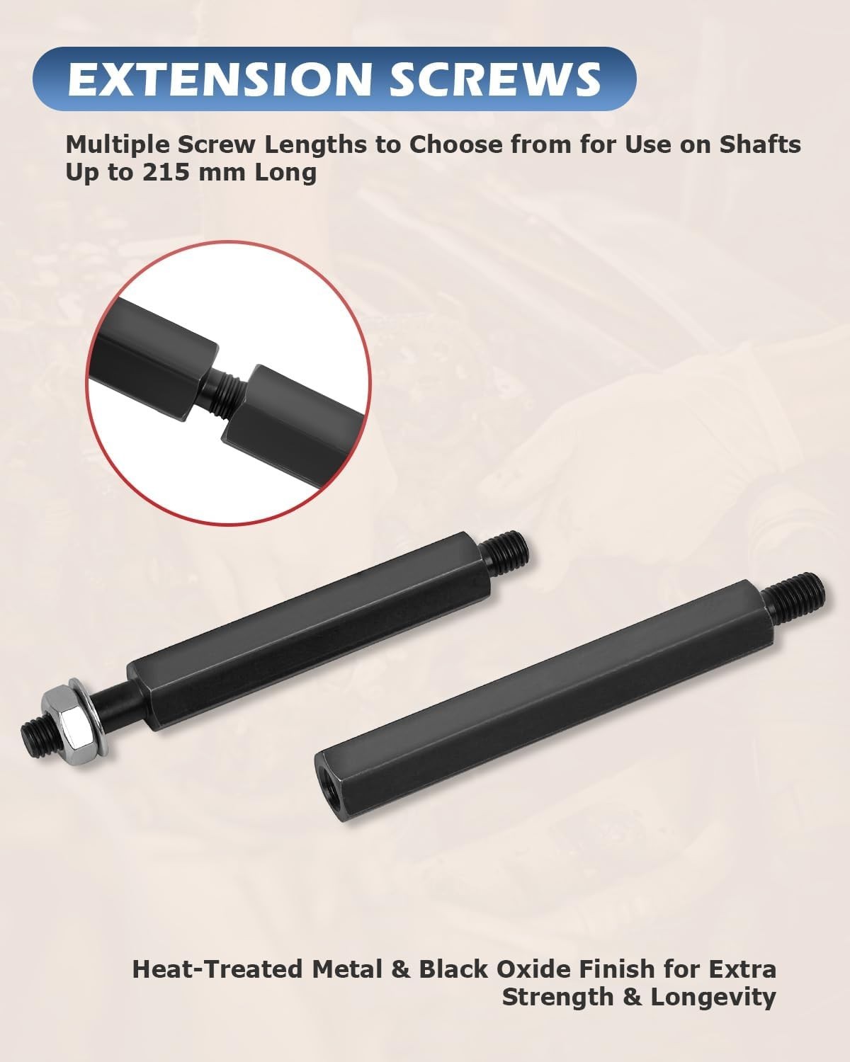 Professional 14-Pc Bearing Separator Set with Drop-Forged Steel Construction