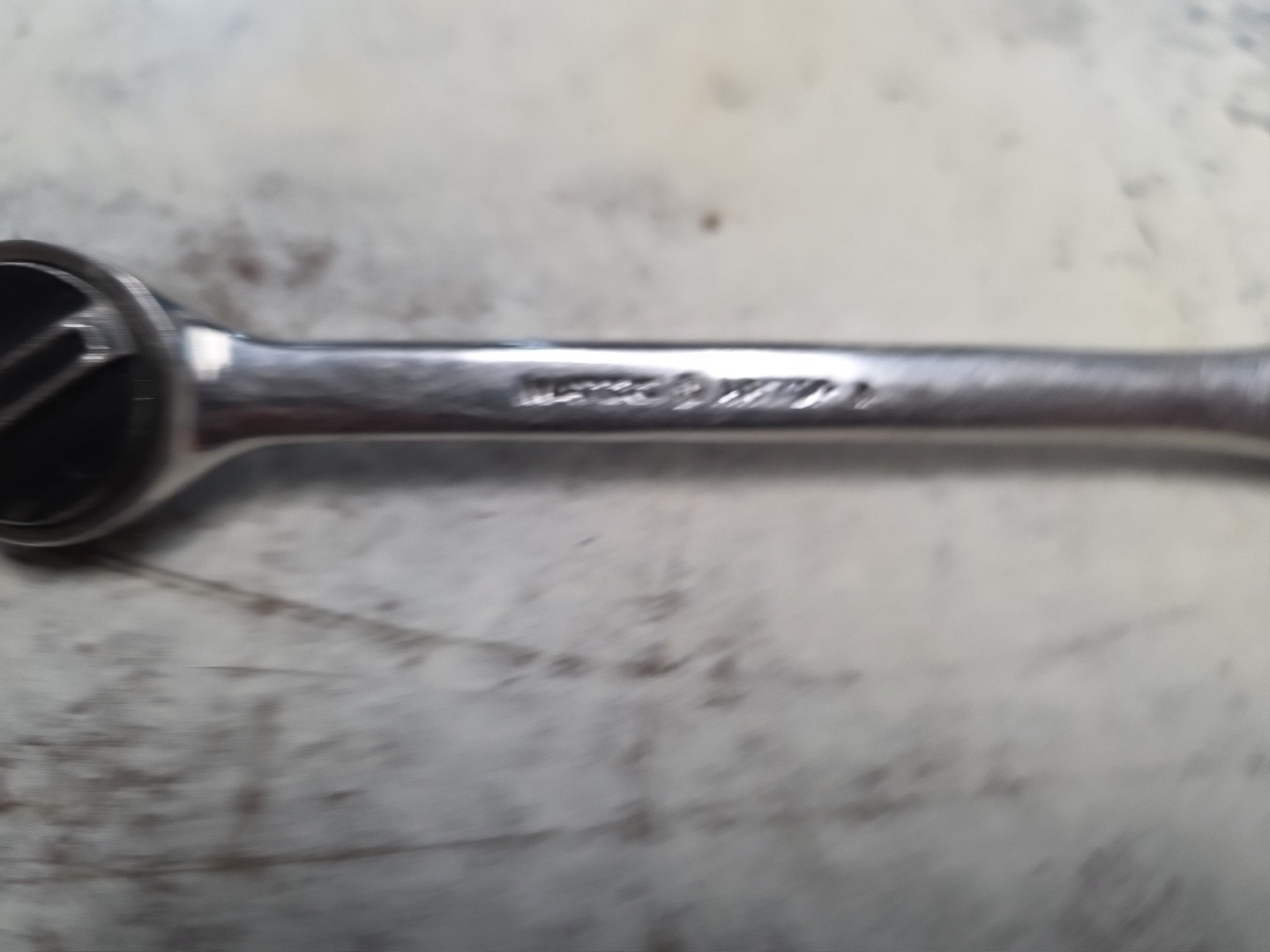 RARE MATCO TOOLS 1/4 DR 7-1/4 INCH EXTRA LONG HANDLE ROUND HEAD RATCHET AR7DP KR