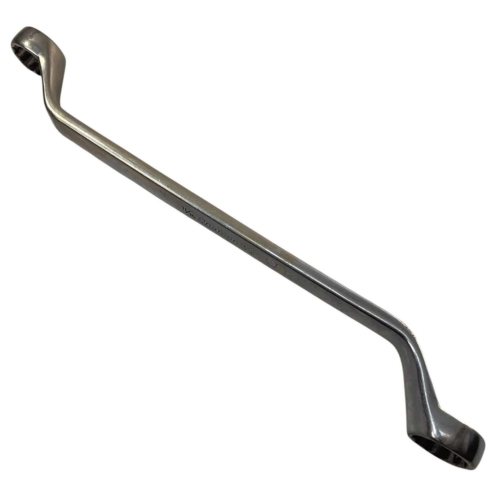 Snap-on Offset Double Box End Wrench XO2226 11/16″ x 13/16″ 12-Point As Pictured