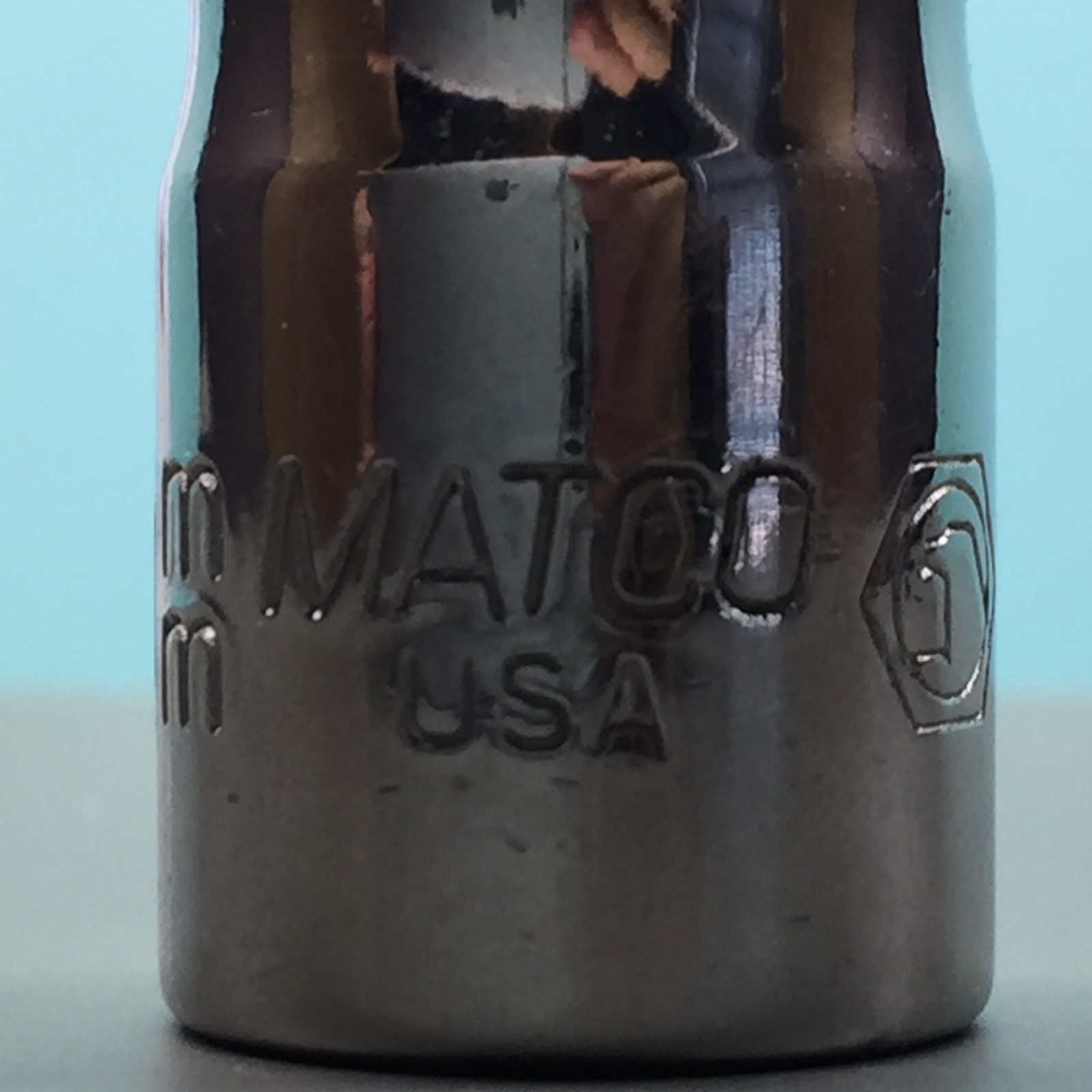 MATCO BI10M6 3/8″ DRIVE 10MM METRIC 6 POINT MID-LENGTH CHROME SOCKET USA