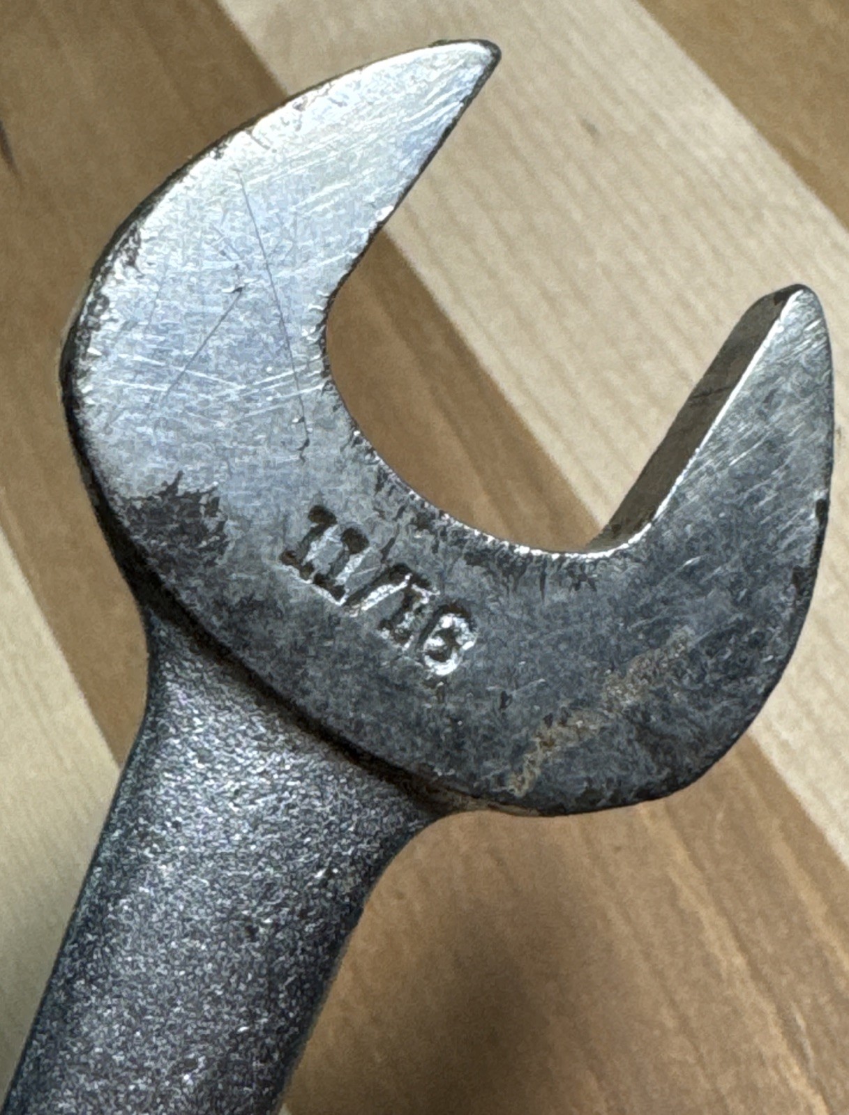 Vintage Craftsman =V= 19/32in. x 11/16in. Double Open End Wrench Forged in USA