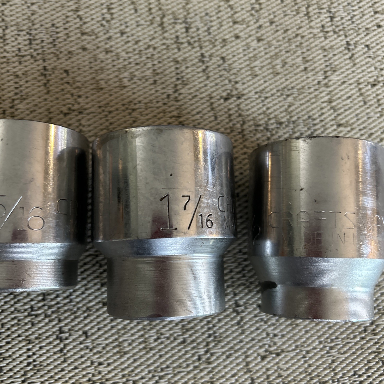 VTG Craftsman 3/4 in Drive, 4 Sockets : 1-1/16, 1-5/16, 1-7/16, 1-1/2 , V USA