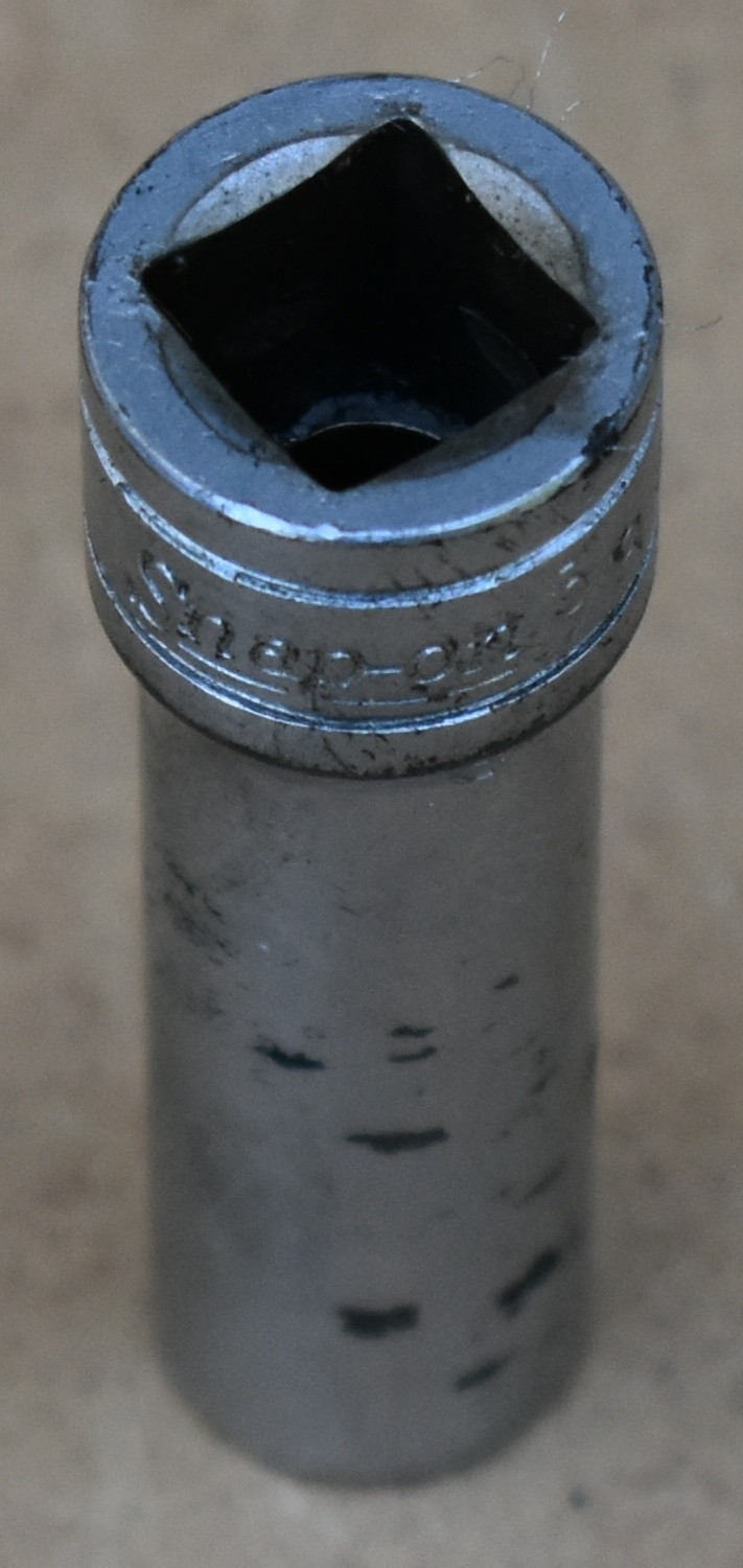 SNAP-ON TOOLS SF121, 3/8″ SAE, 3/8″ DRIVE, 12-POINT DEEP CHROME SOCKET