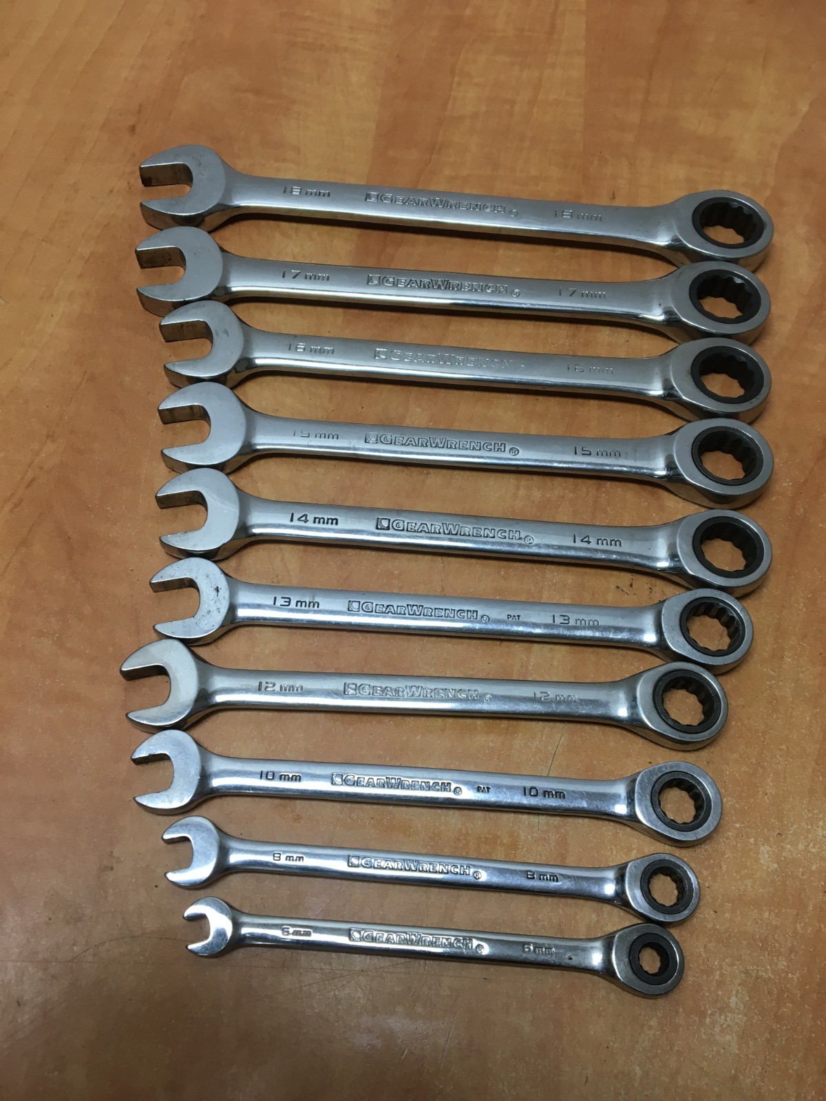 Gearwrench 20pc Ratcheting Wrench Set SAE Metric 8mm to 19mm 1/4 to 3/4
