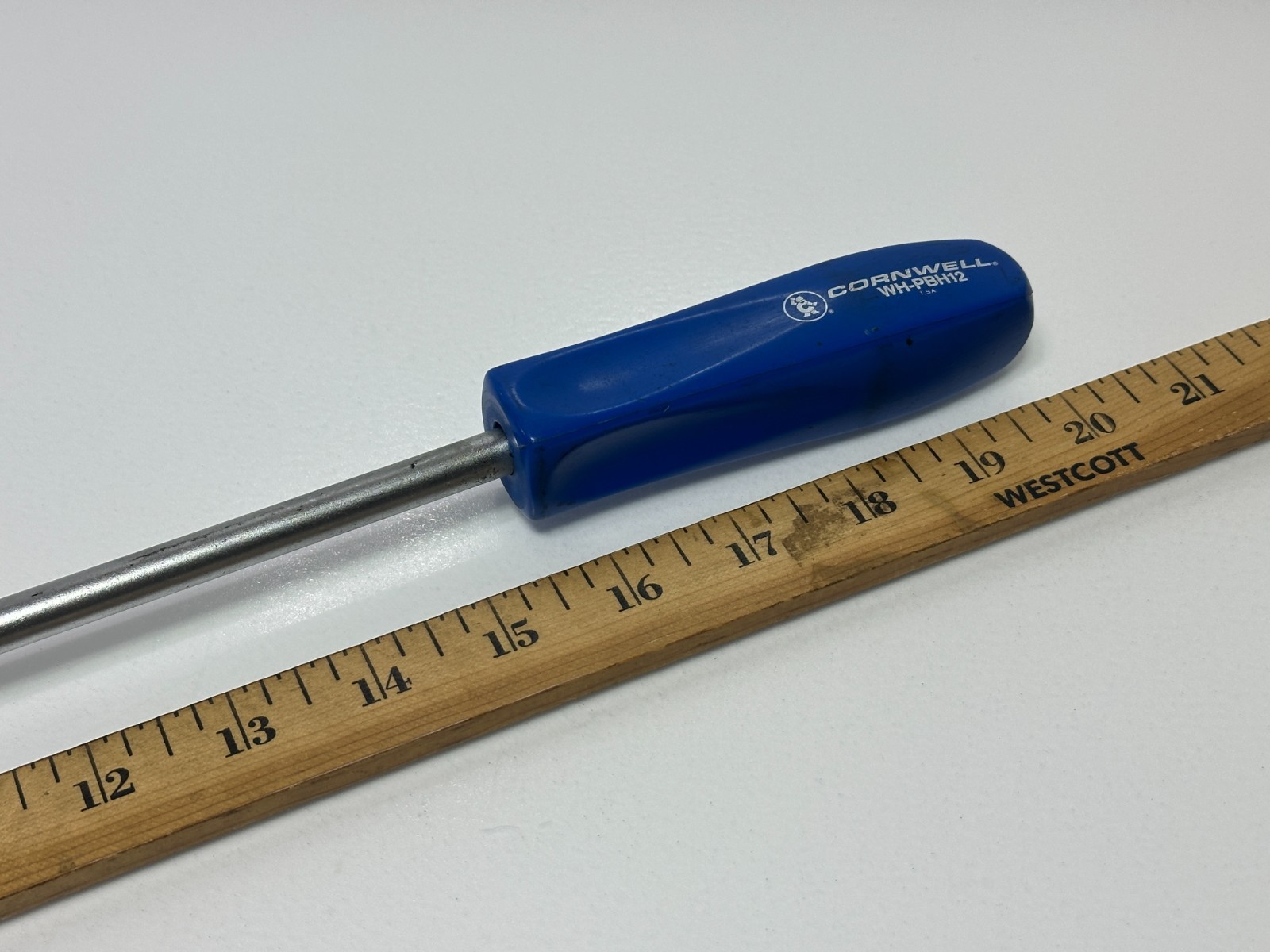 Cornwell USA Blue Hard Handle 20″ XL Long Custom Fan Clutch Wrench 1/2″ SAE DEEP