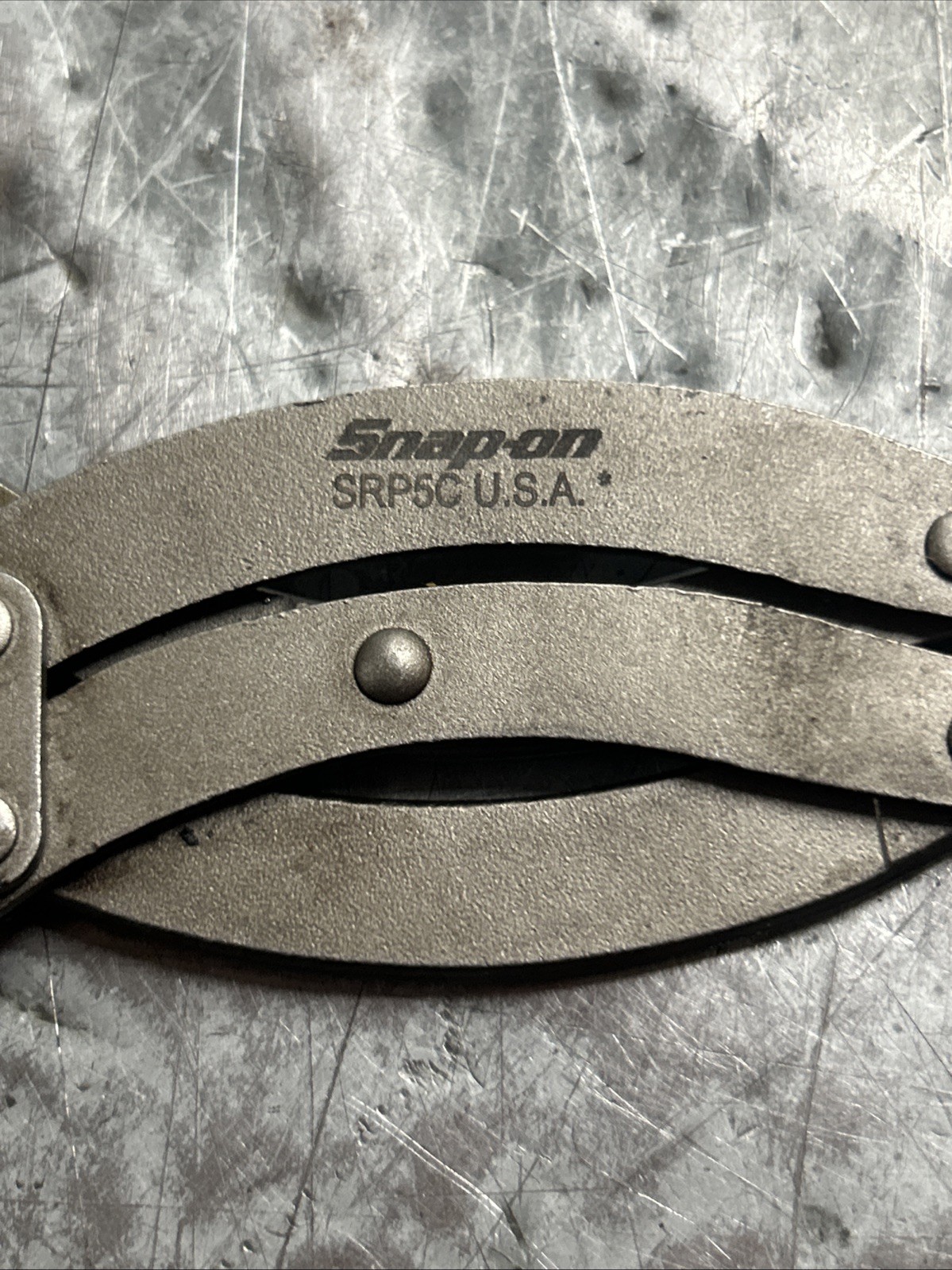 Snap-on Tools USA RED Soft Grip High-Leverage Snap Ring Pliers SRP5C