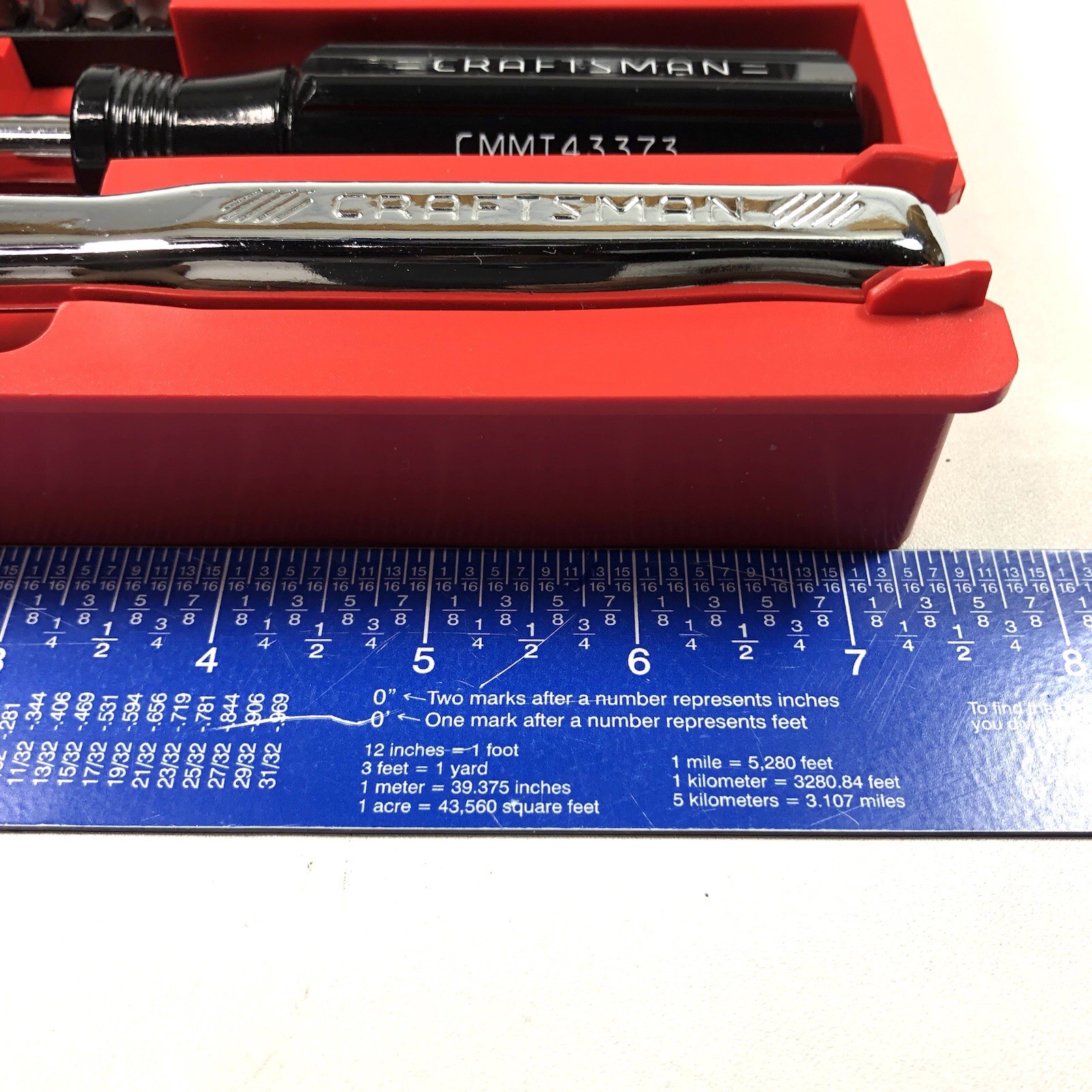 Craftsman 24-pc 3/8″ Drive SAE Nano Ratchet & Socket Set No Carry Caddy