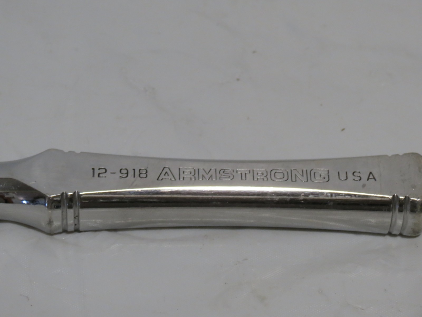 Armstrong 16″ Inch 12-918 Ratchet USA Breaker Bar 1/2″ Drive w/ Broken Head