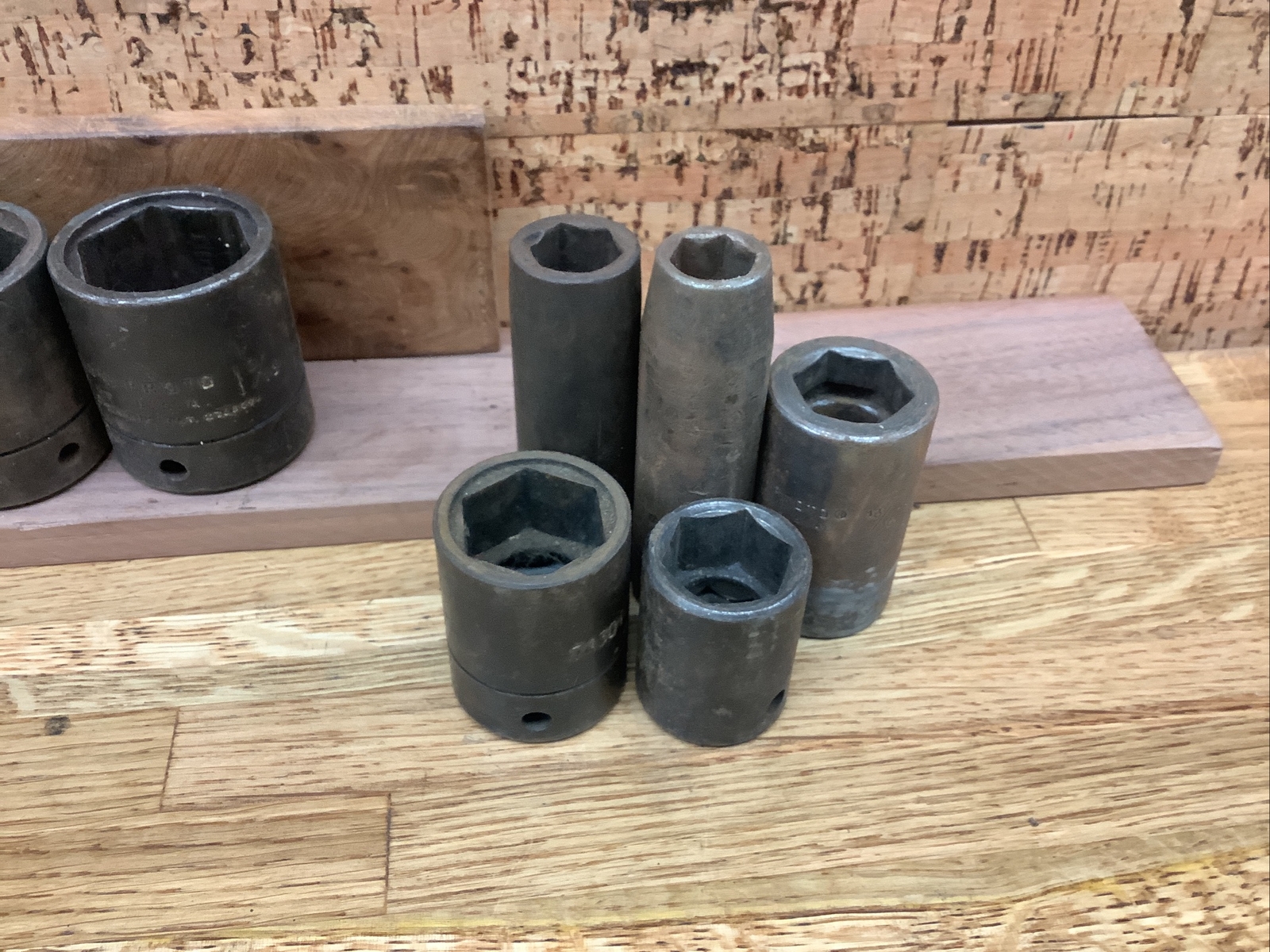 Proto Socket Lot -Drive 6 point See Description For Sizes.