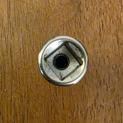 Craftsman USA 4mm Socket 6 Point 1/4″ Drive G 43505 (Top Knurl)