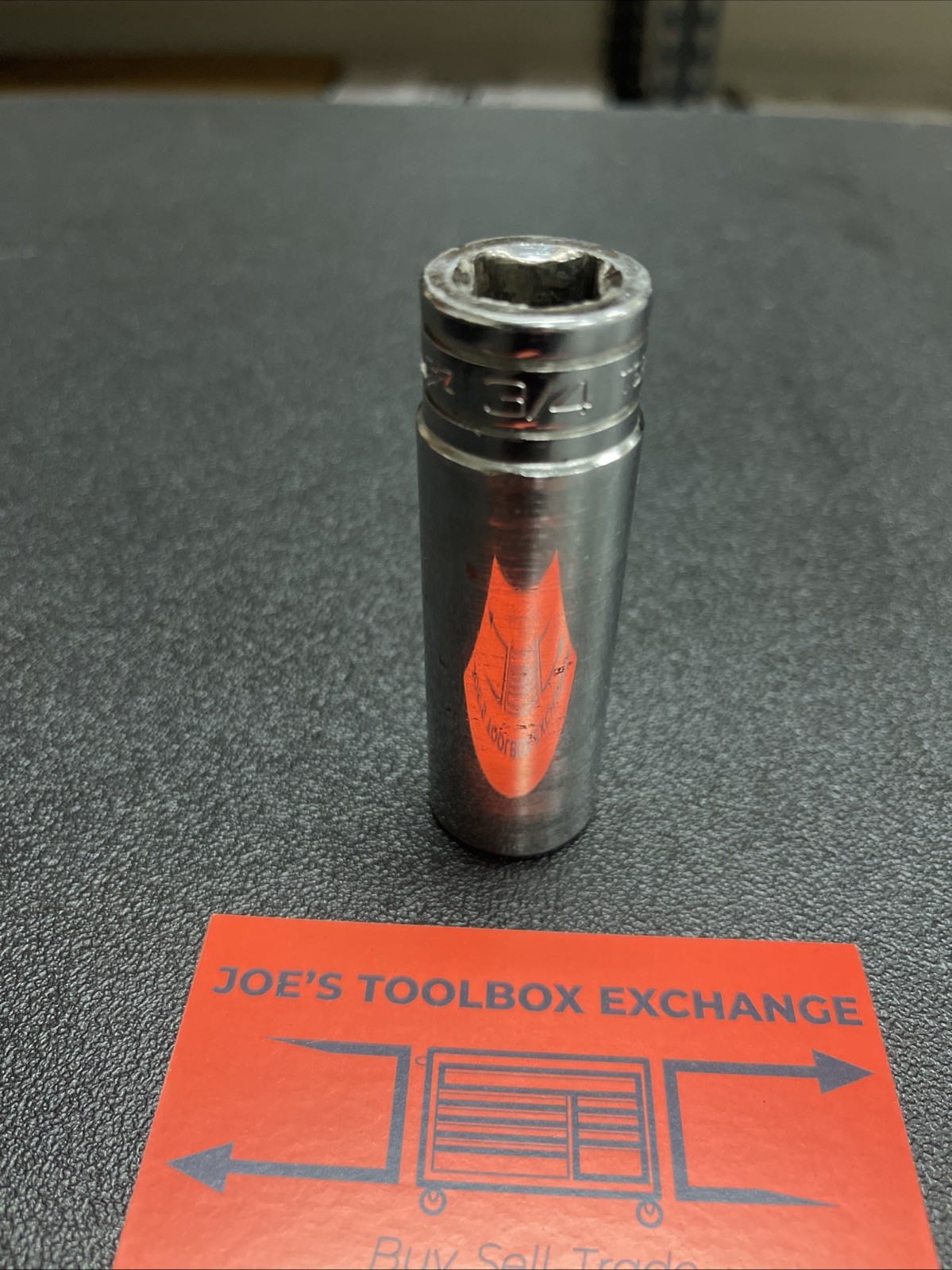 Snap-on Tools TS241 Socket 1/2” drive 6 Point 3/4 Chrome USA