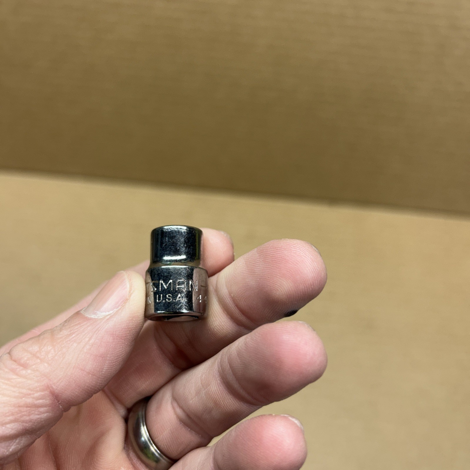 Craftsman 3/8″ 12 point 3/8″ drive socket 44331 Inverted G Made In USA