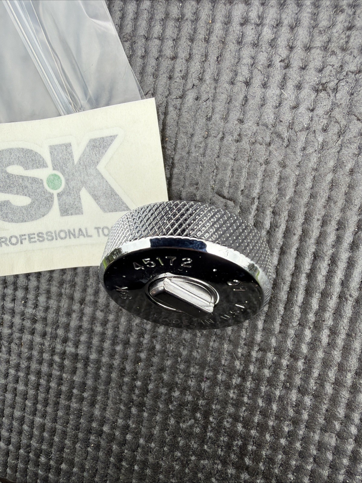 SK Professional Tools USA Nos 3/8” Thumbwheel Ratchet 45172 Sexy Rare Cool