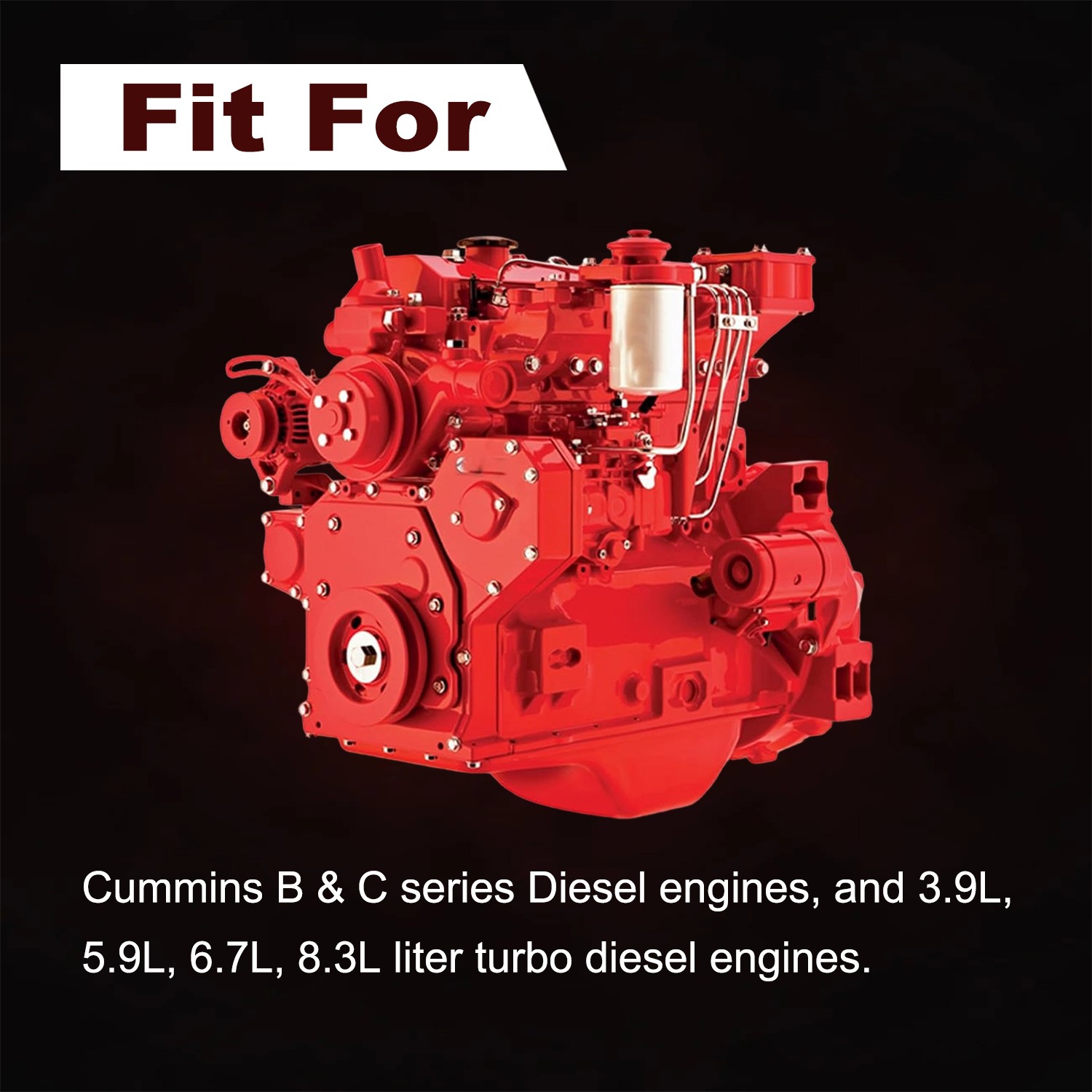 Engine Barring Rotating Tool for Dodge Pickups Turbo Diesel 6.7L 8.3L 3.9L 5.9L
