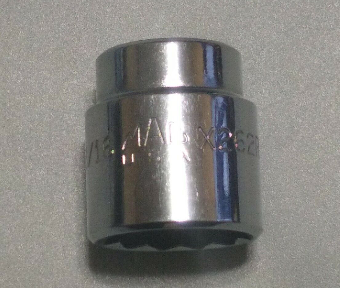 MAC TOOLS X262R, 3/8″ DRIVE, 13/16″ SOCKET, SHALLOW, 12 POINT.