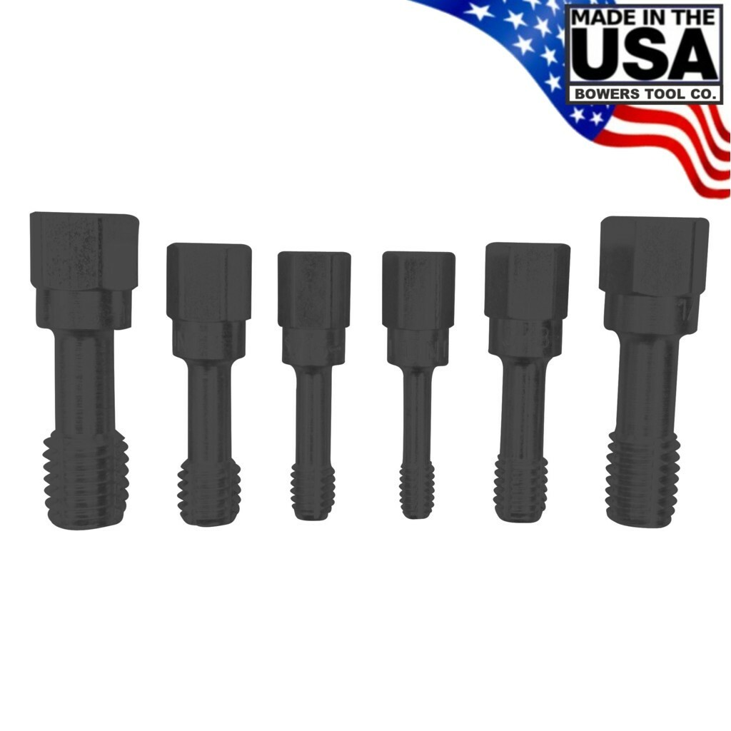 Lang NF SAE Rethreading Tap Set Thread Restore 6pc 1/4″-28 to 9/16″-18 USA Made