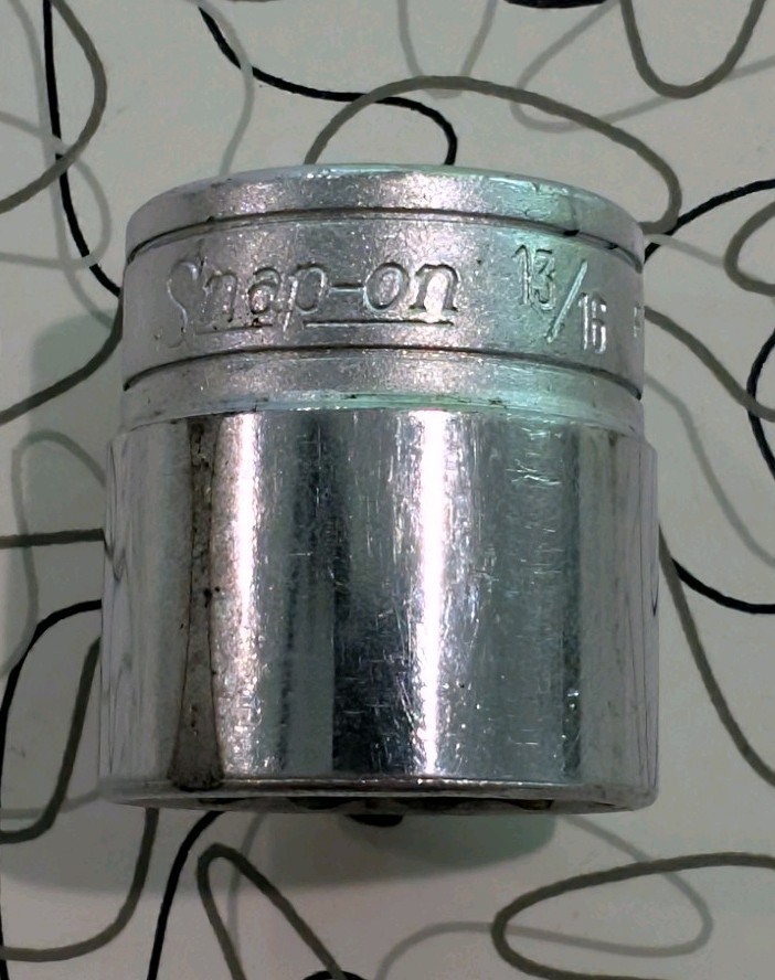 9pc 1950’s Snapon Underline 3/8 SAE Shallow Socket